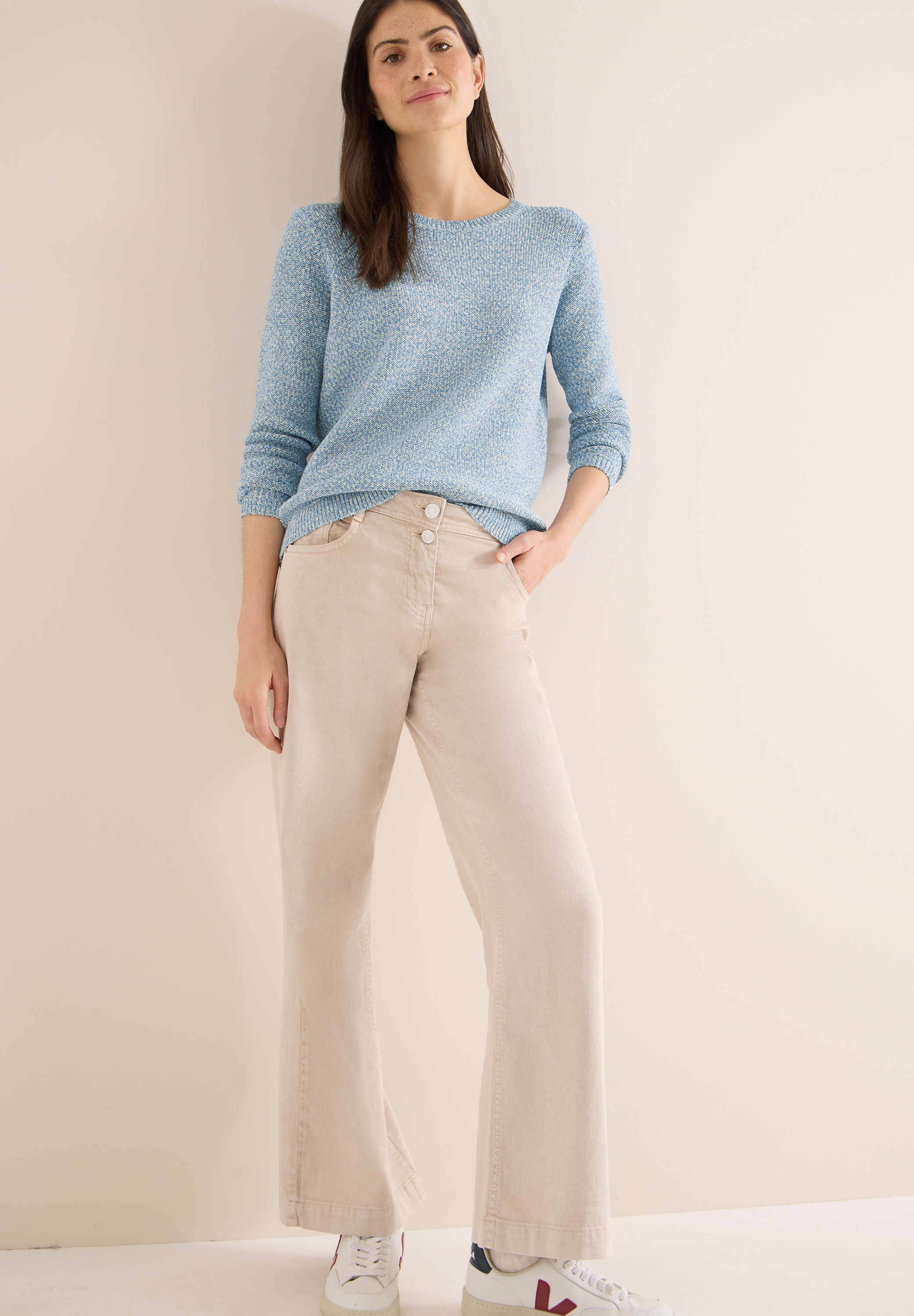 Cecil Strickpullover im soften Baumwoll-Mix günstig online kaufen