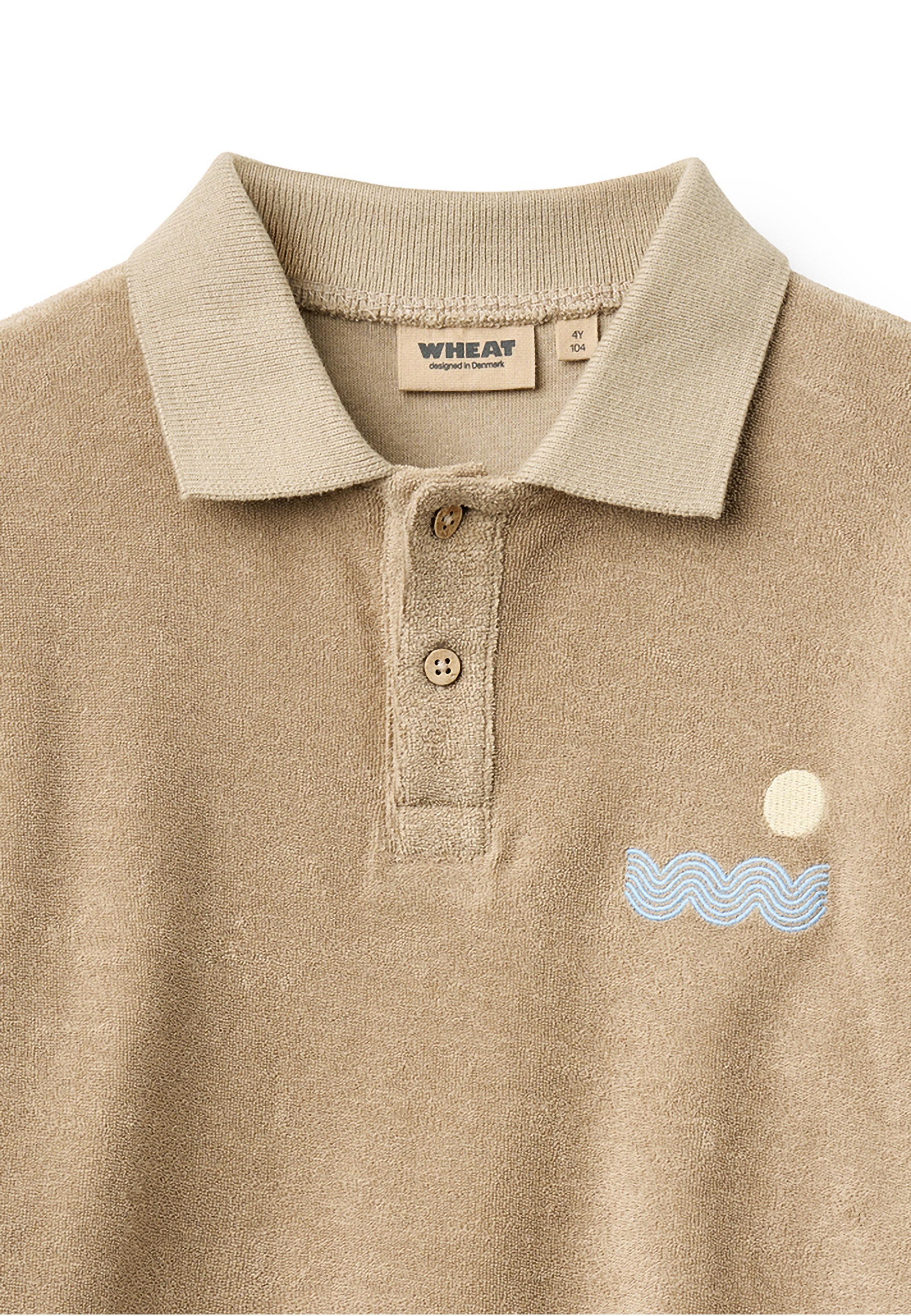 WHEAT Poloshirt »WHEAT Terry Polo Shirt L/S Theodor« 1