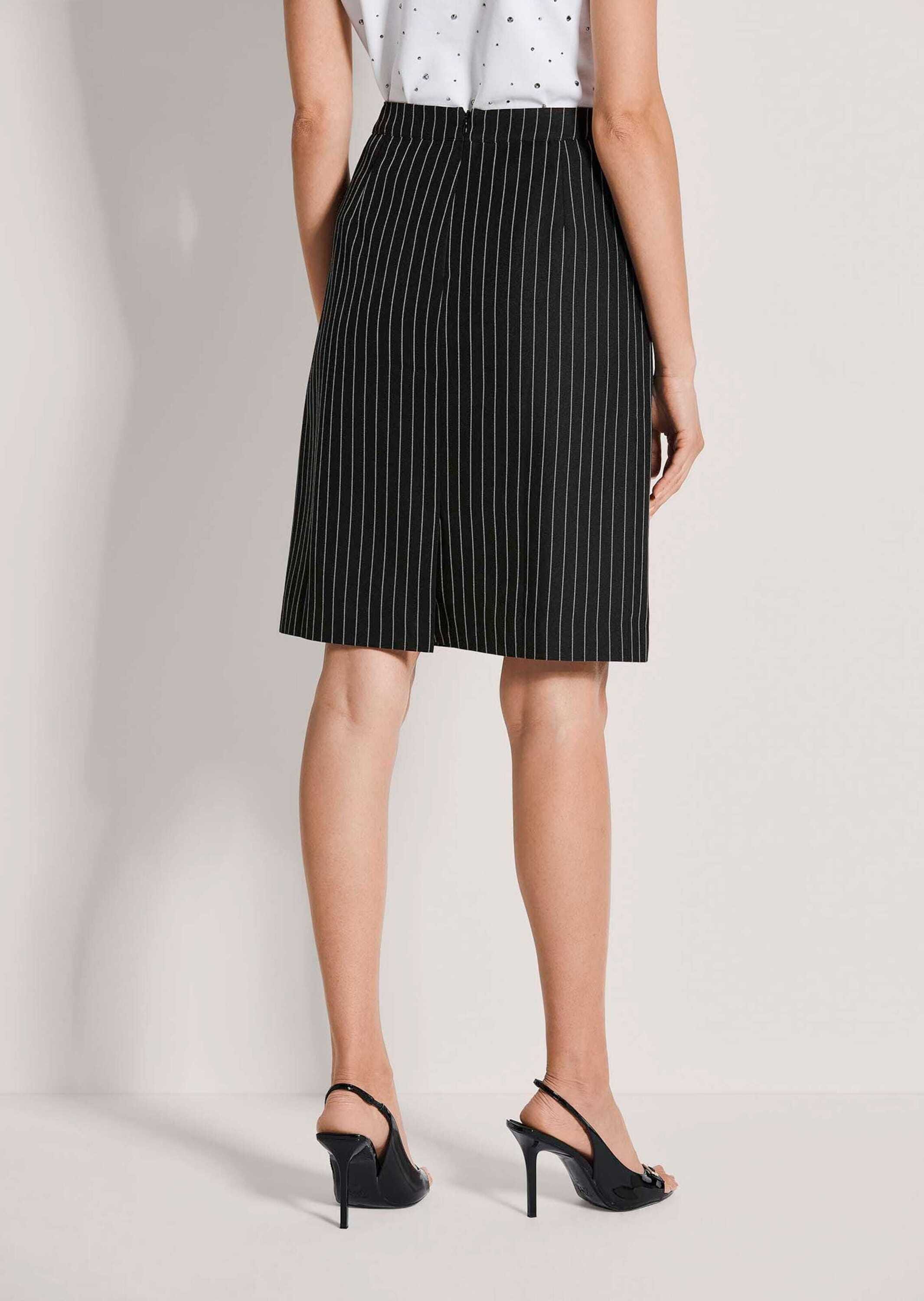 MADELEINE Bleistiftrock »Midirock Bleistiftrock mit Nadelstreifen« Feine Nadelstreifen