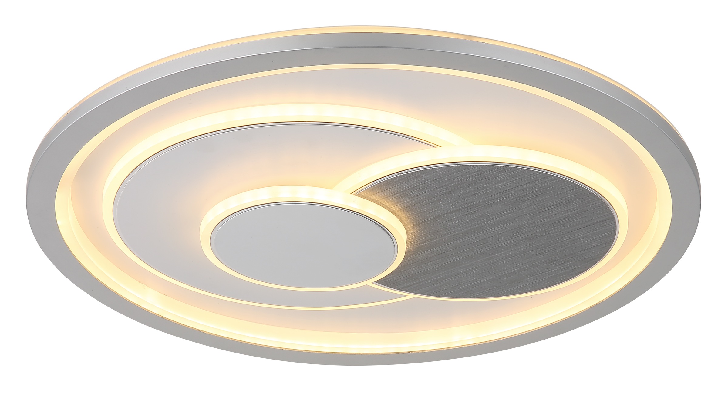 GLOBO LIGHTING Deckenleuchte »RUIZ I« LED-Modul 1 Stk. warmweiß - kaltweiß Deckenlampe Wohnzimmer-Leuchte Schlafzimmer-Leuchte Flur Küche