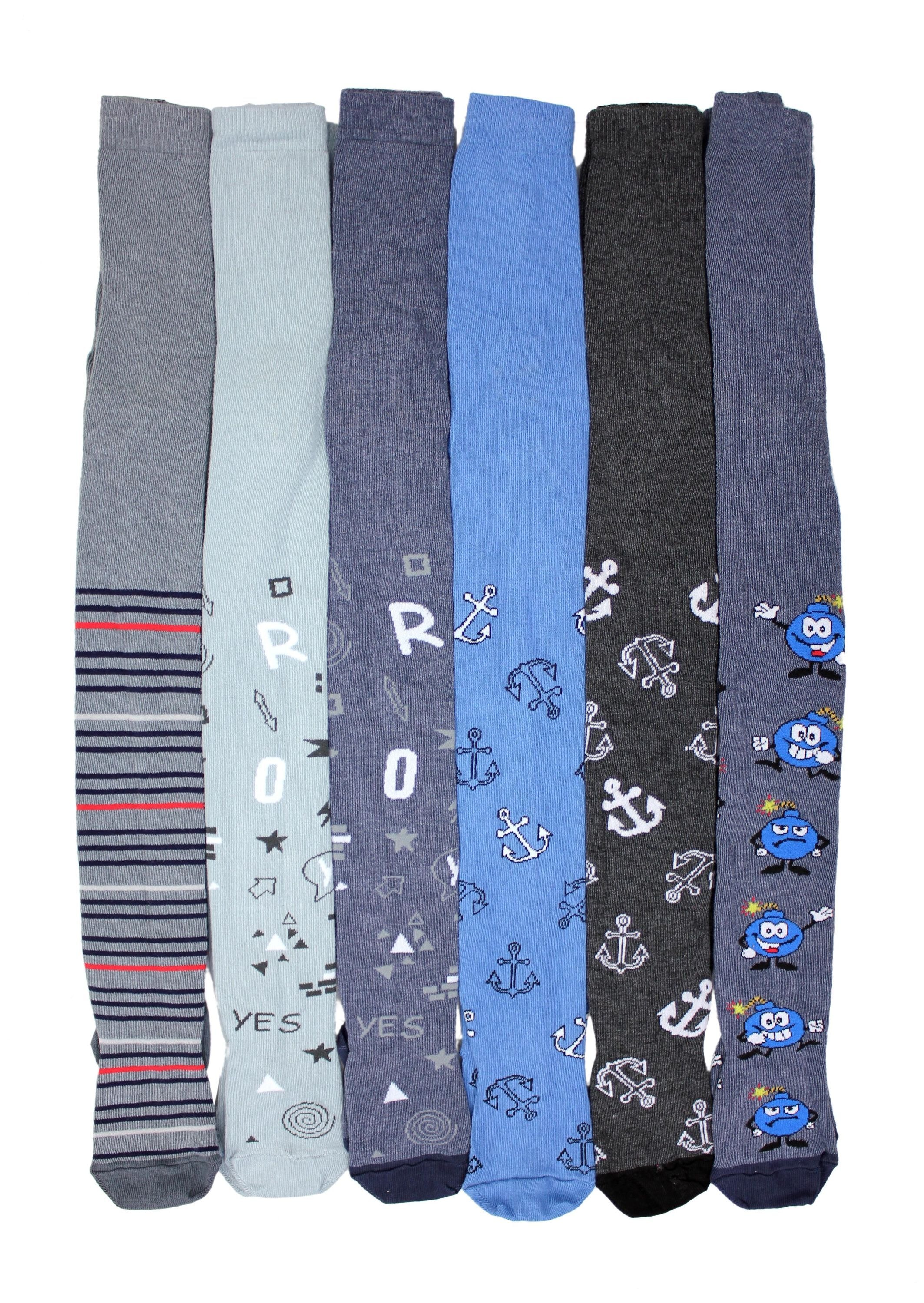 TupTam Strickstrumpfhose "Strumpfhose Baby Jungen Strickstrumpfhose 6er Pack"