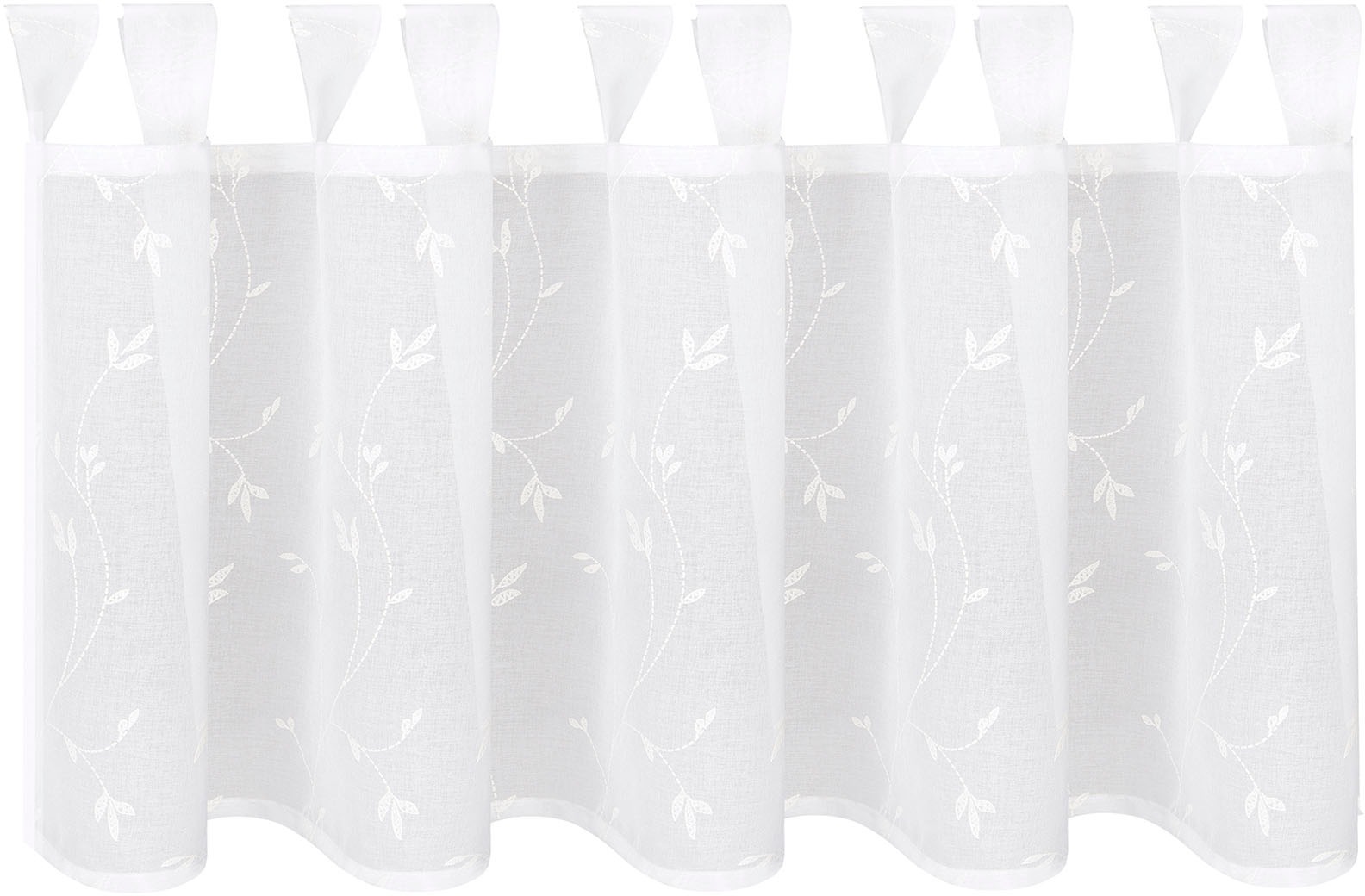 Gerster Scheibengardine "Gerdin" Schlaufen 1 Stk. tlg. günstig online kaufen