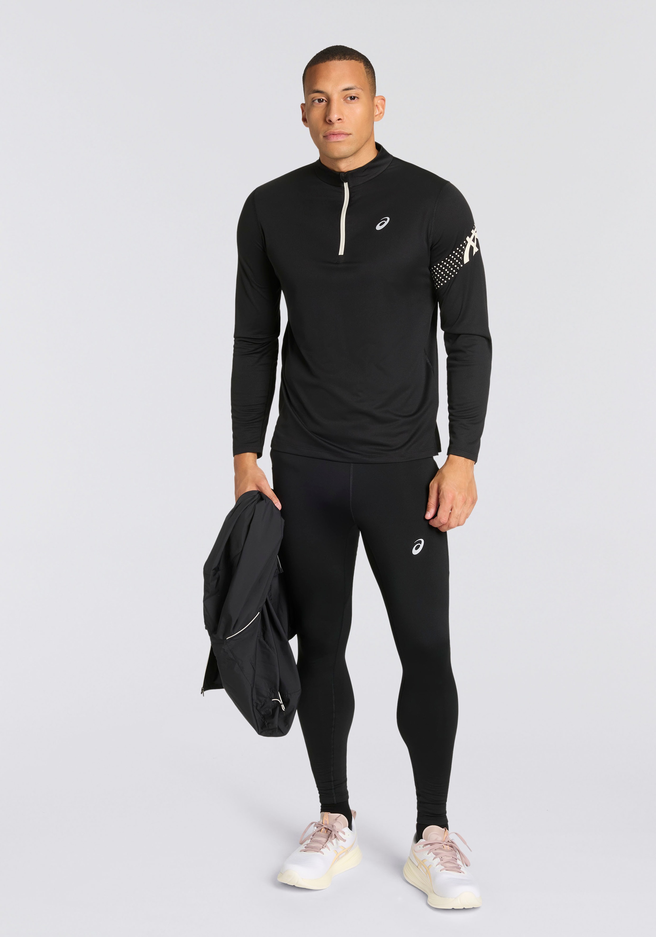 Asics Laufshirt »ASICS ICON LS 1/2 ZIP«