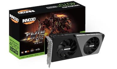 Grafikkarte »GEFORCE RTX 4070 Ti SUPER TWIN X2«