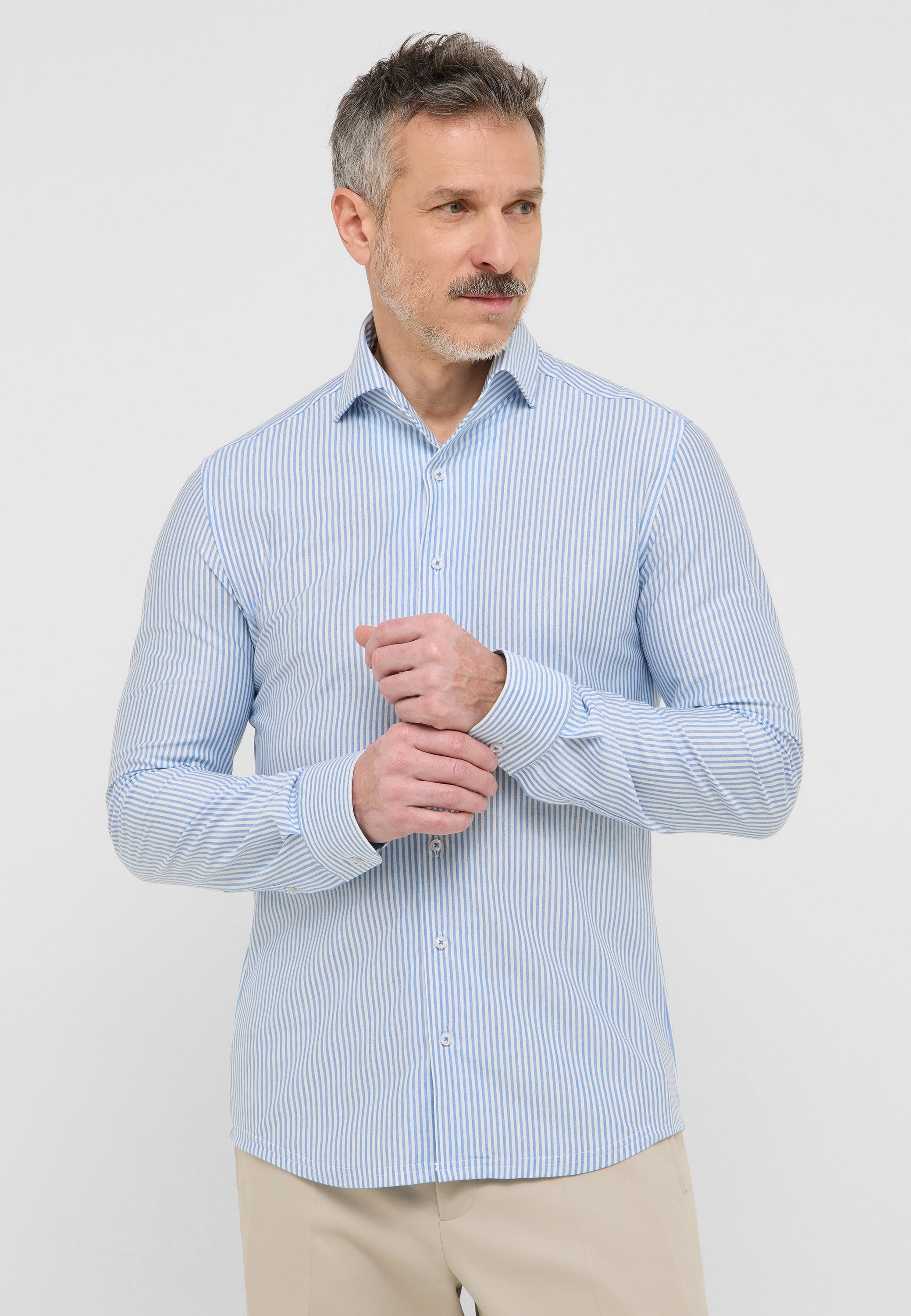 Eterna Langarmhemd "SLIM FIT", NON IRON (bügelfrei) günstig online kaufen