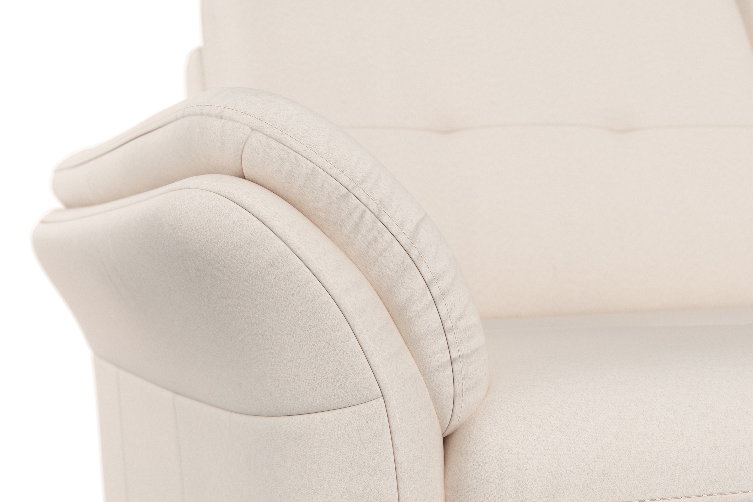 sit&more 3-Sitzer »Göteborg«, inklusive Sitztiefenverstellung und Federkern