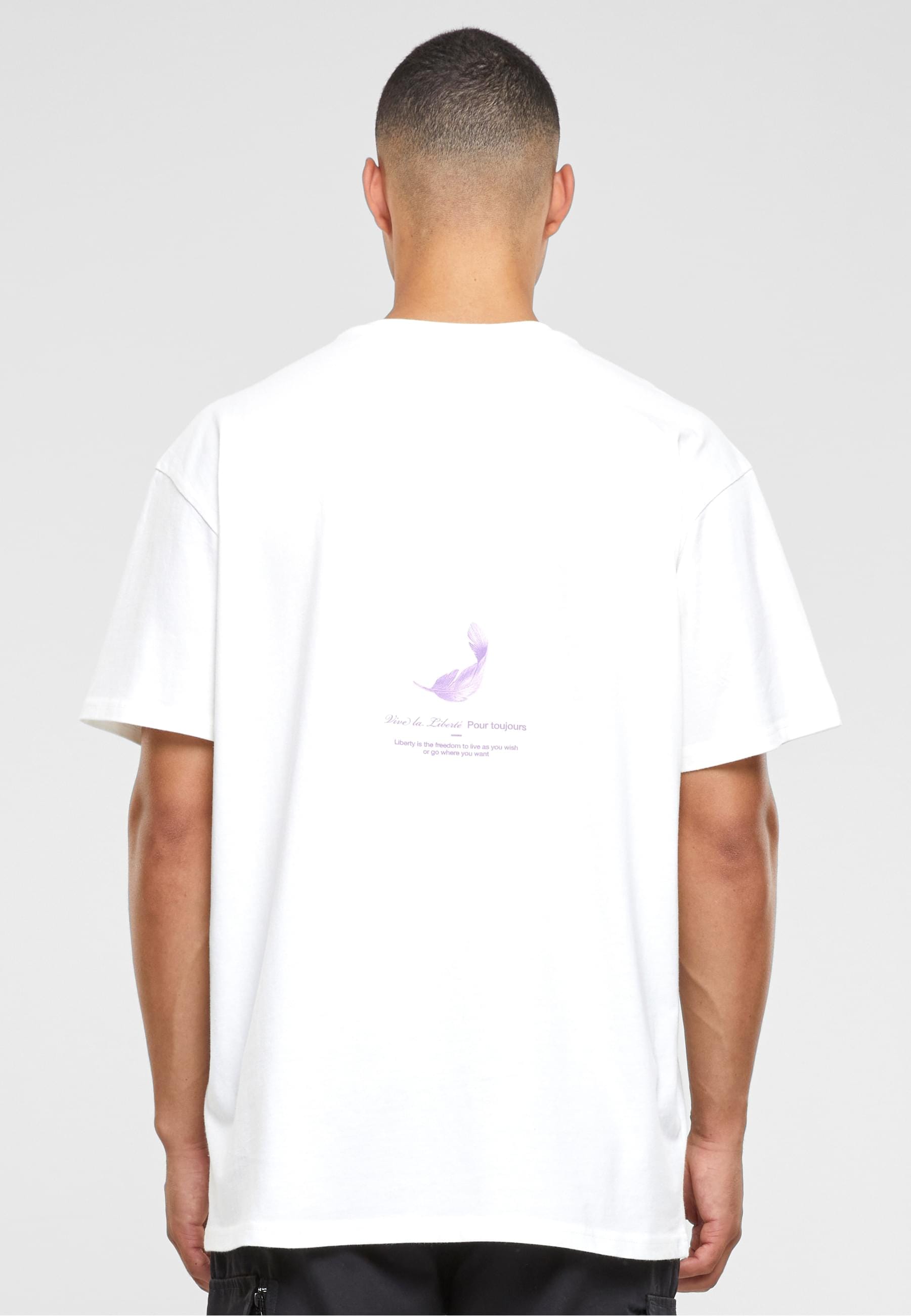 Upscale by Mister Tee Kurzarmshirt »Upscale by Mister Tee Herren Vive la Liberte Oversize Tee«, (1 tlg.)
