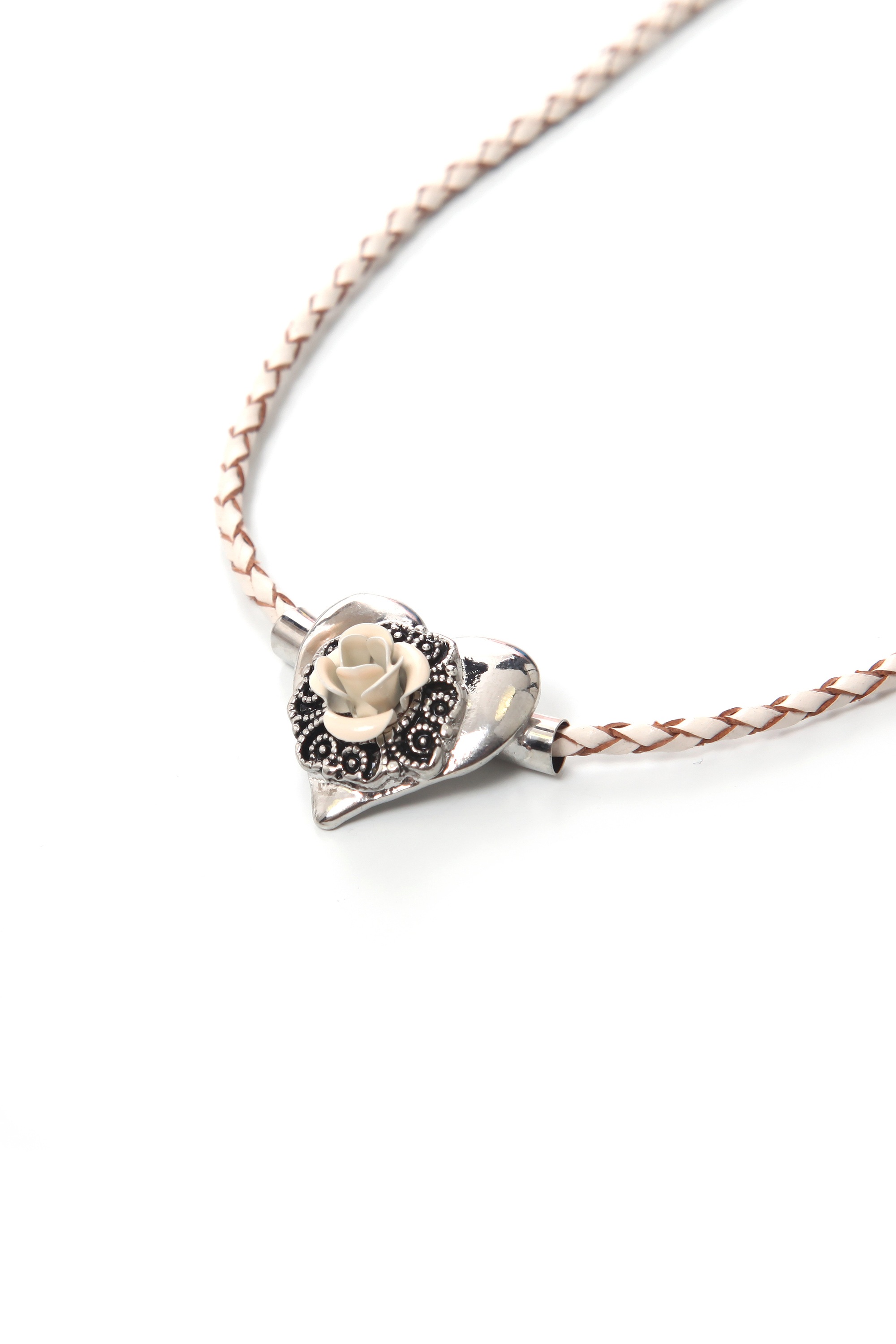 Allgäu Rebell Kette mit Anhänger »Maja«, mit kleinen Metallherz