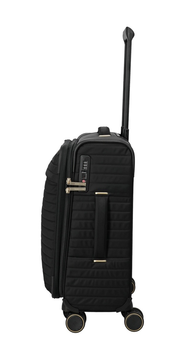 travelite Weichgepäck-Trolley »BARBARA & travelite | BARBARA STEPP, verschiedene Größen und Farben«, 4 Rollen, Weichgepäck-Koffer Schlüsselanhänger Volumenerweiterung bei S/M