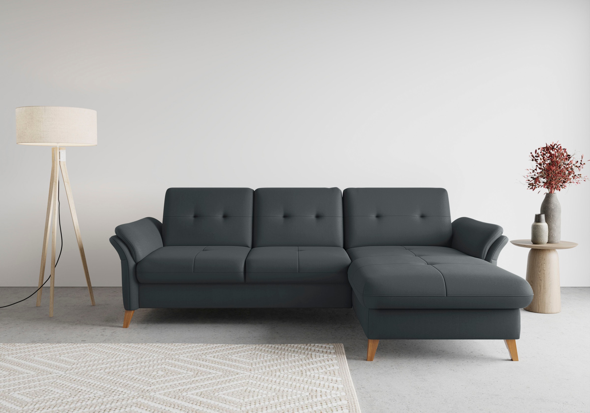 sit&more Ecksofa Göteborg, Sitztiefenverstellung und Federkern, günstig online kaufen