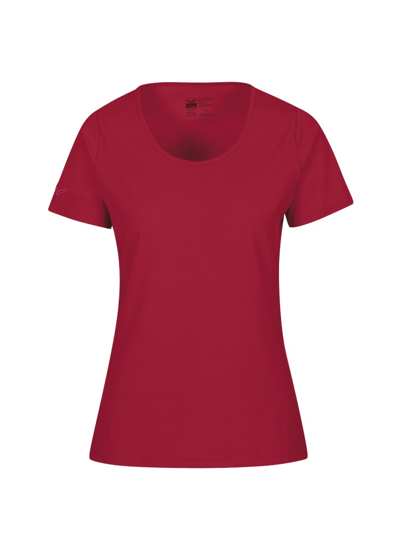 Trigema T-Shirt "TRIGEMA Damen T Shirt aus Biobaumwolle" 1 Stk. günstig online kaufen