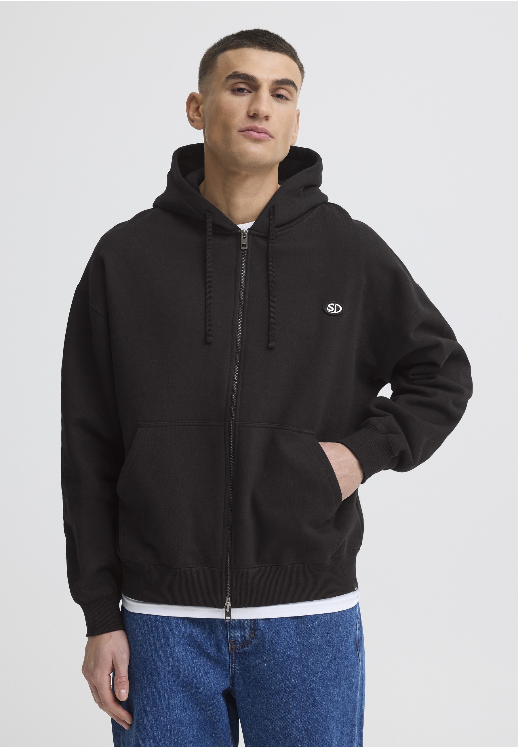 !Solid Rundhalspullover »!SOLID SDVARRO HOOD« 1