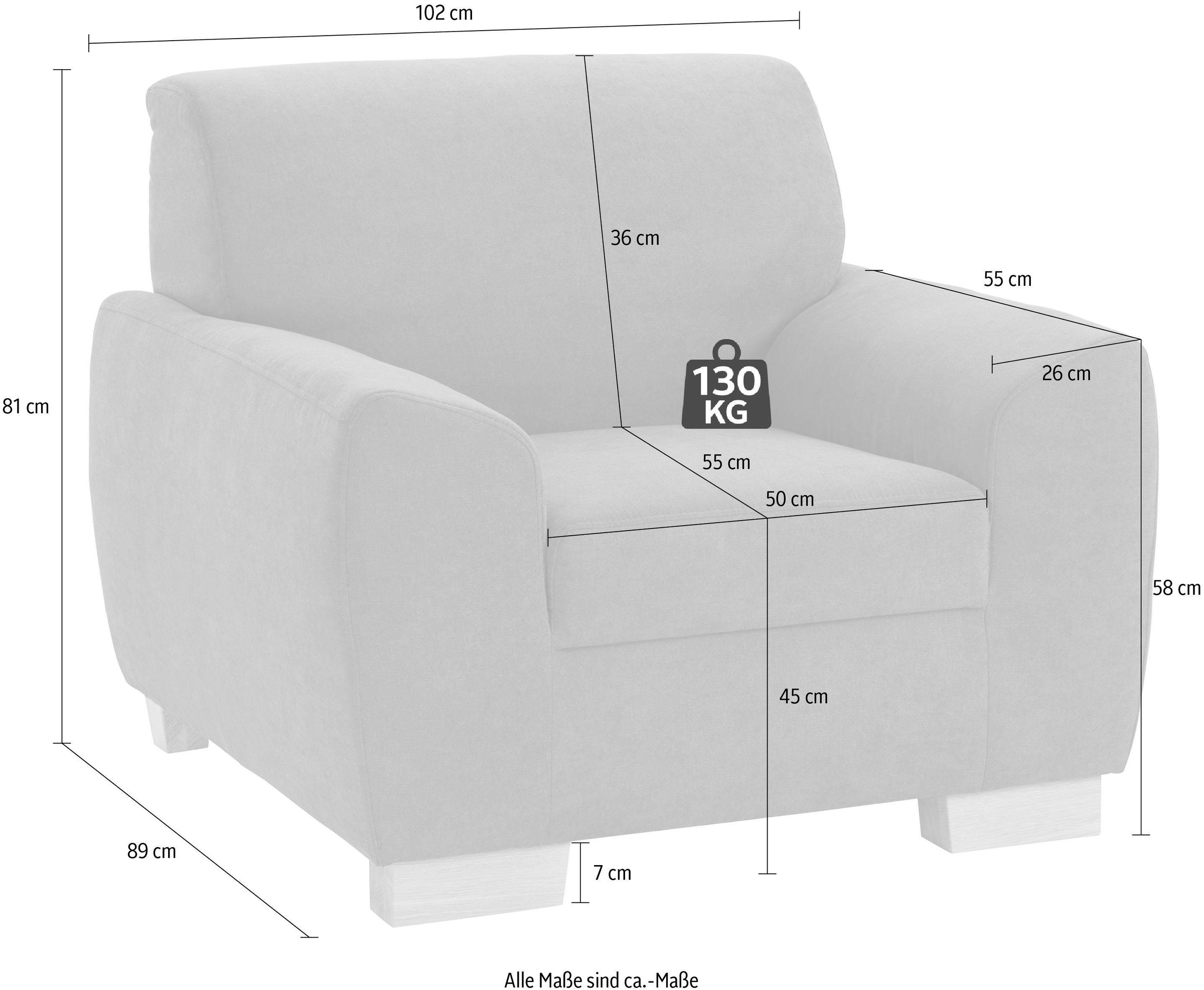 DOMO collection Sessel »Incanto«
