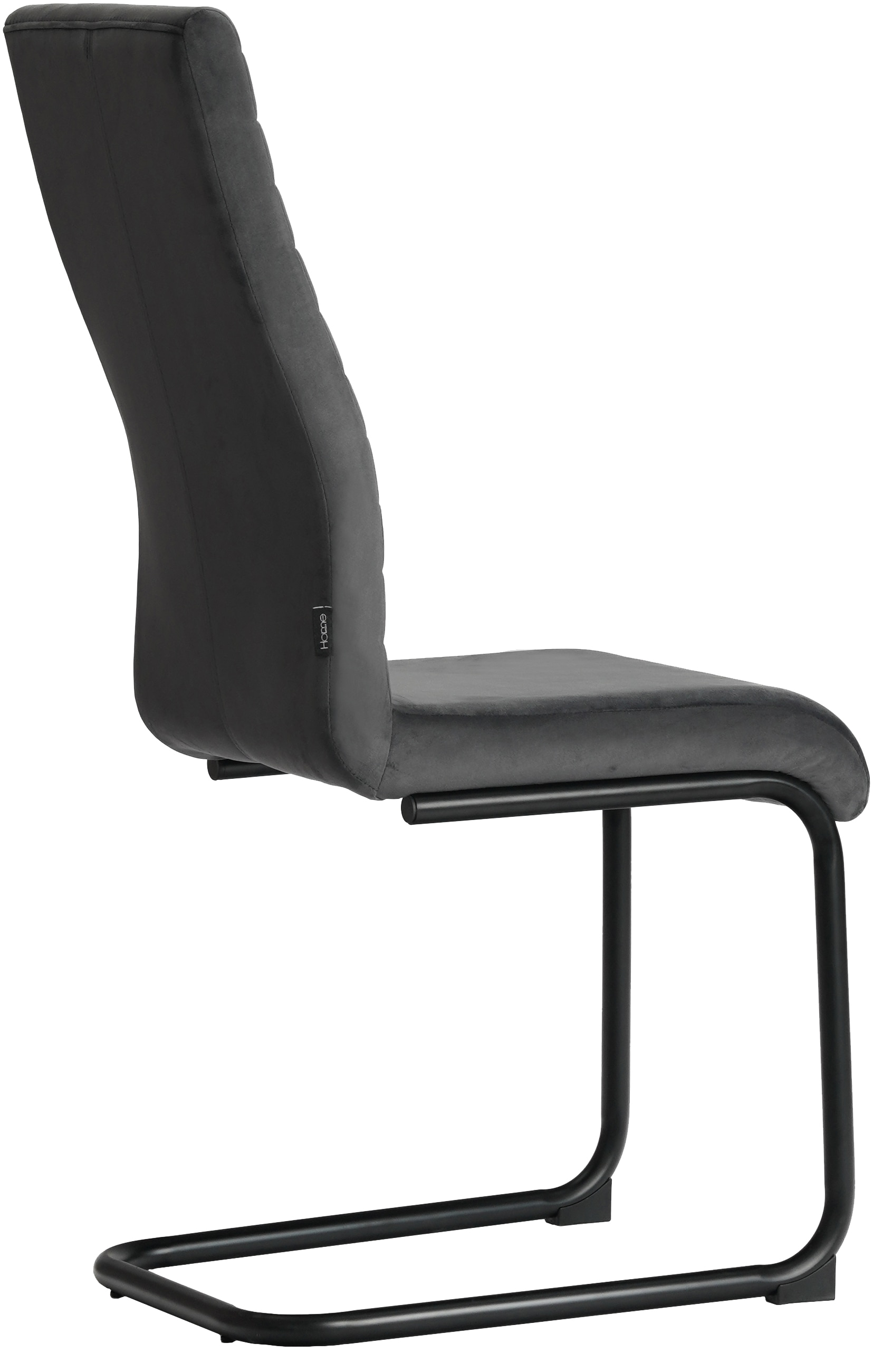 Home affaire Essgruppe »Elbach Ausziehtisch«, (Set, 5 tlg.), ausziehbar 120-160 cm, Hochglanz, Tischgruppe Freischwinger