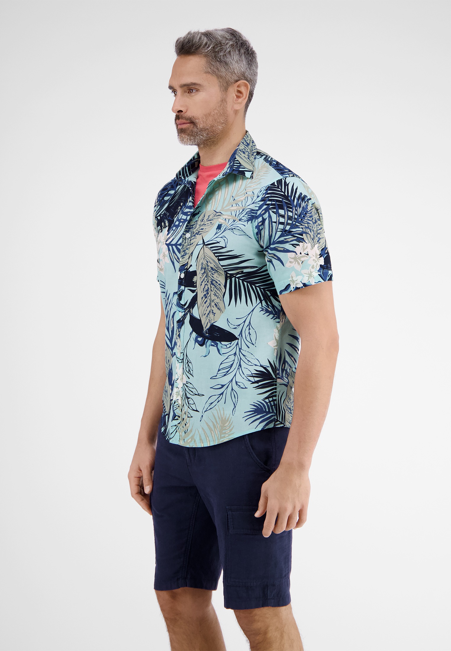 Thumbnail - LERROS Kurzarmhemd "LERROS Halbarmhemd *Hawaii*"