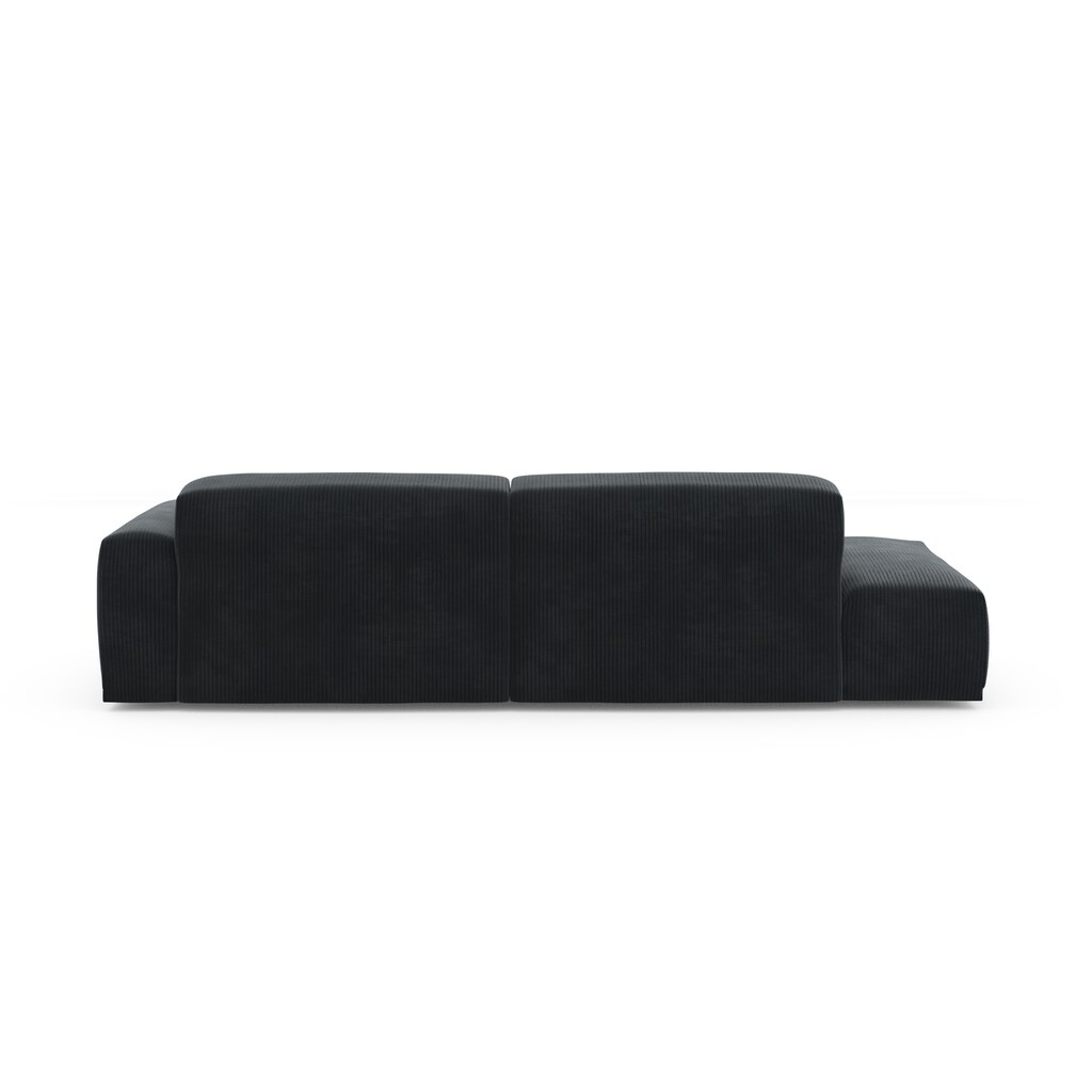 TRENDMANUFAKTUR Ecksofa »Braga«, (2 St.), in moderner Optik, mit hochwertigem Kaltschaum, in Cord bestellbar