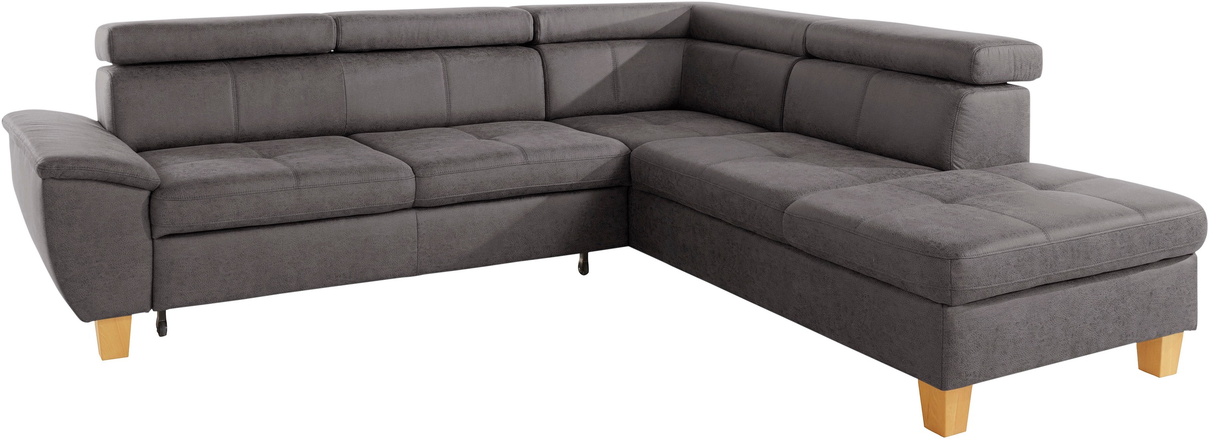 exxpo - sofa fashion Ecksofa "Enya, aufwendige Detailverarbeitung, hoher Si günstig online kaufen