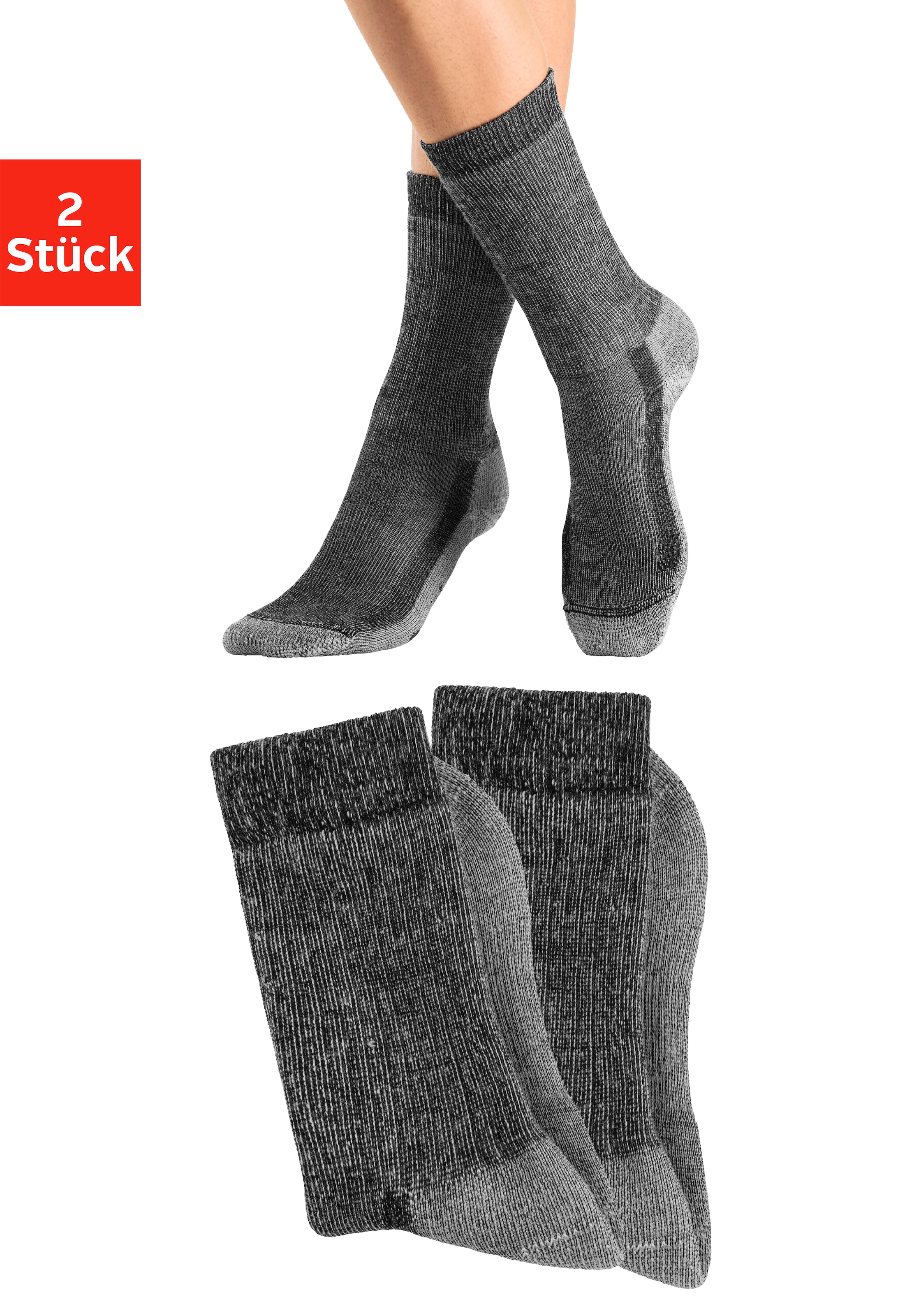 Sohle (1 rutschfester aus BAUR Paar), online Strick bestellen ABS-Socken, mit | Lavana