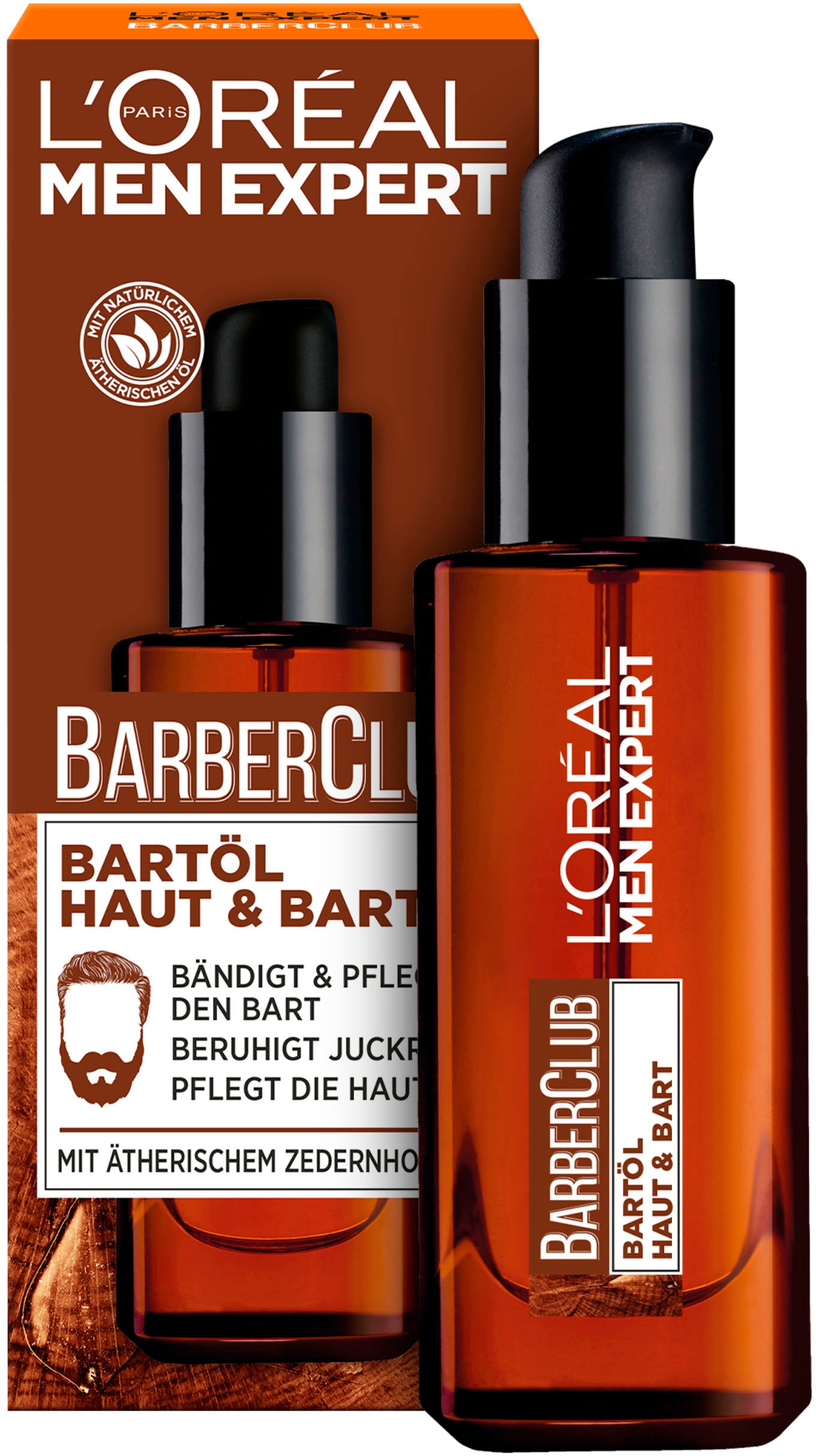 L'ORÉAL PARIS MEN EXPERT Gesichtsöl, mit Bartöl