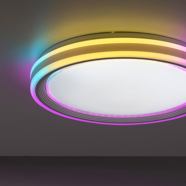 my home Deckenleuchten »Danna«, CCT 2700-6500K, RGB-Rainbow, mit  Fernbedienung Deckenlampe | BAUR | Deckenlampen