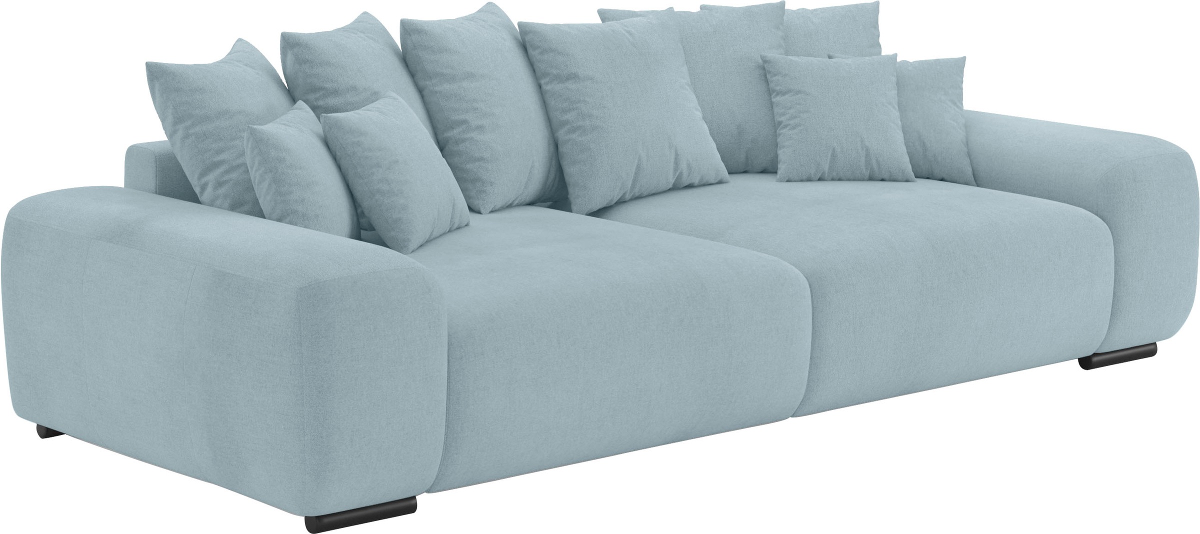 Home affaire Big-Sofa "Sundance, B/T 302/137 cm", Dauerschläfer mit Hygiene-Topper und Transporttasche