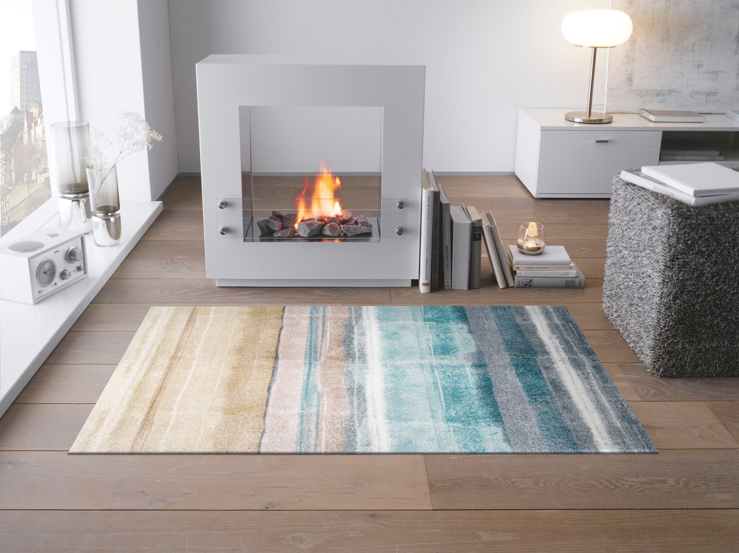 wash+dry by Kleen-Tex Teppich "Frerik" rechteckig 9 mm Höhe rutschhemmend, günstig online kaufen