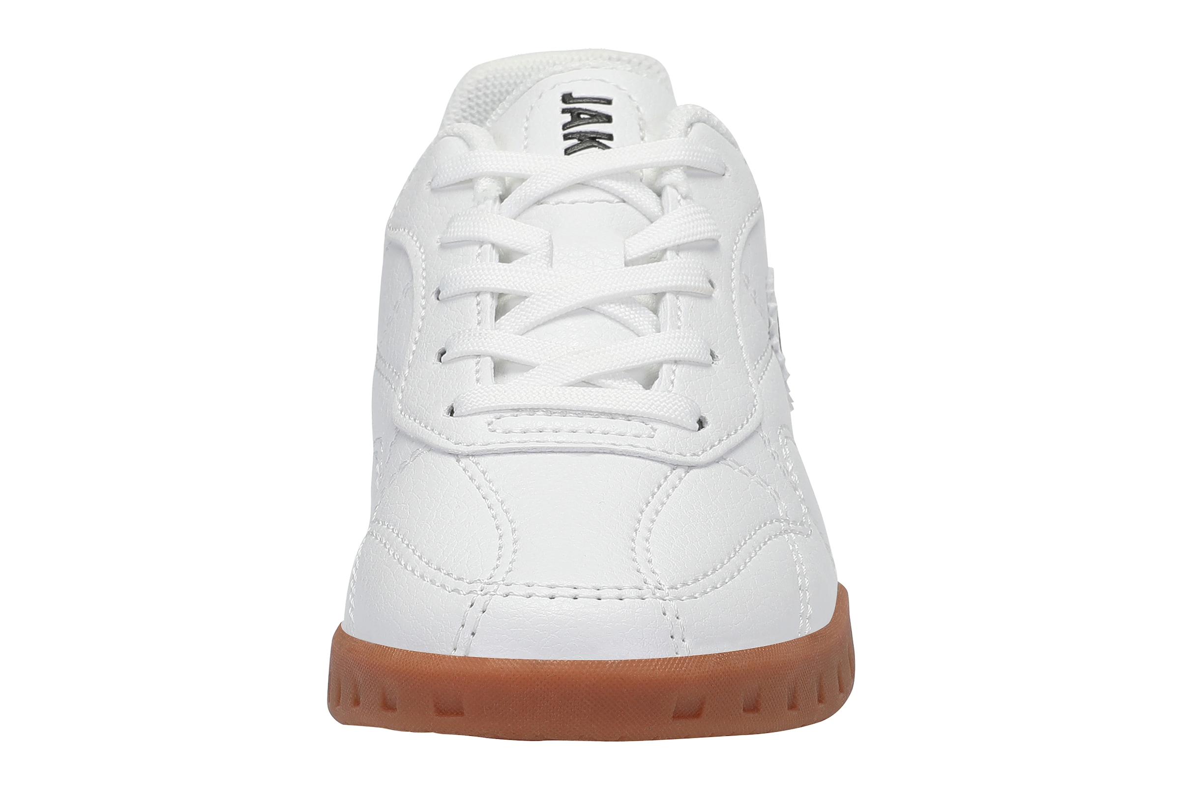 Indoorschuh JAKO "J-SI SIGNATURE", Mädchen, Gr. 31, schwarz-weiß (weiß, jet schwarz), Synthetik, Schuhe, Hallenschuhe, nicht abfärbende Sohle 3