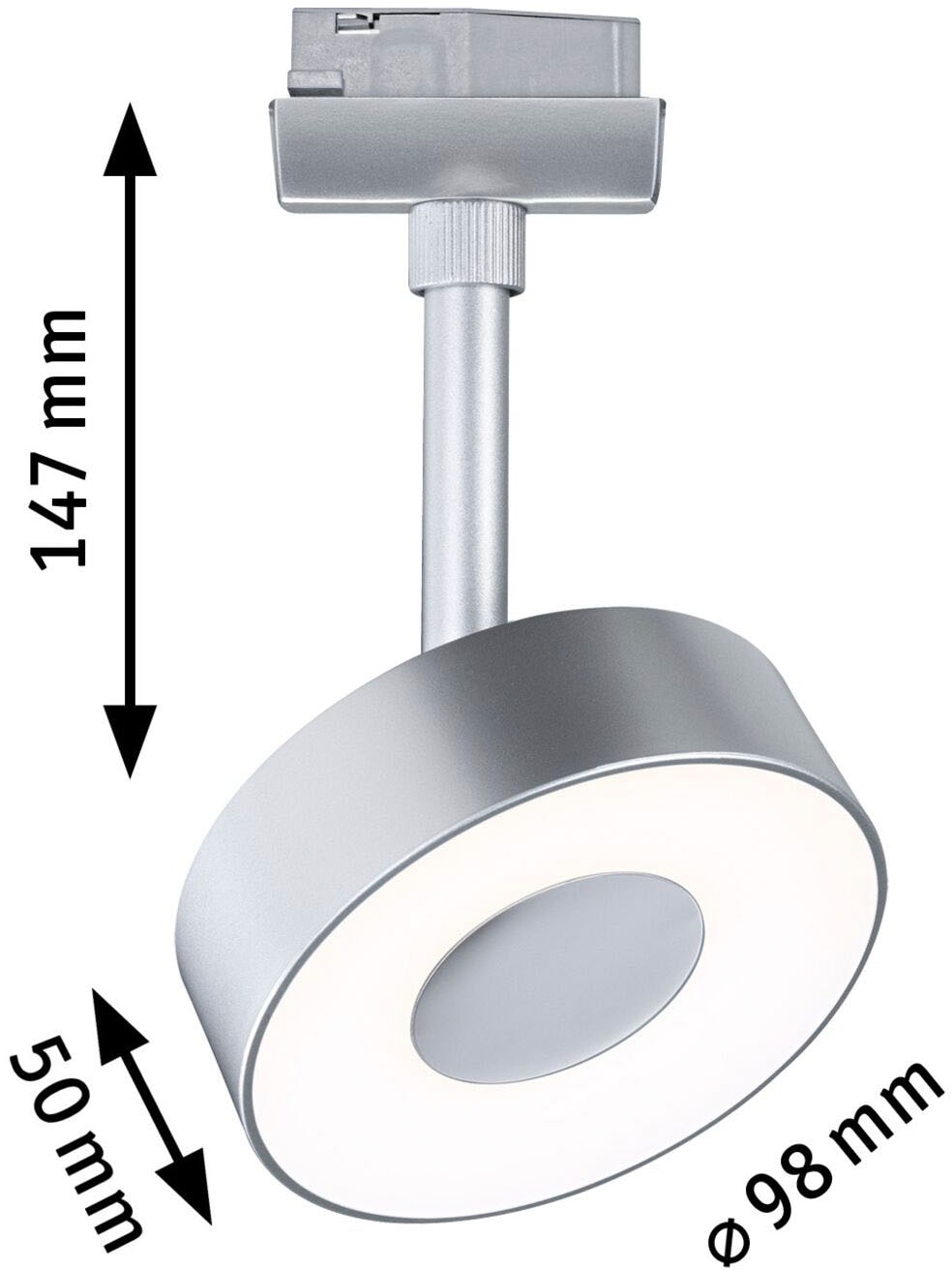 Paulmann Schienensystem-Leuchten »URail Spot Circle 2-Step-White 5W 230V«