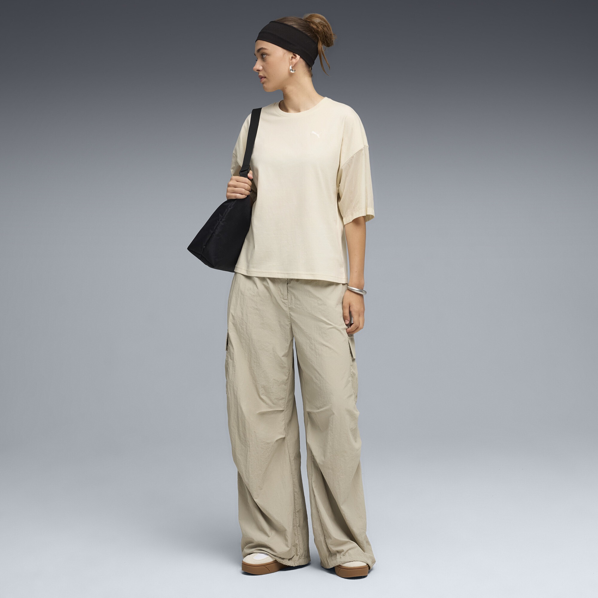 PUMA T-Shirt »HER Oversized T-Shirt Damen«