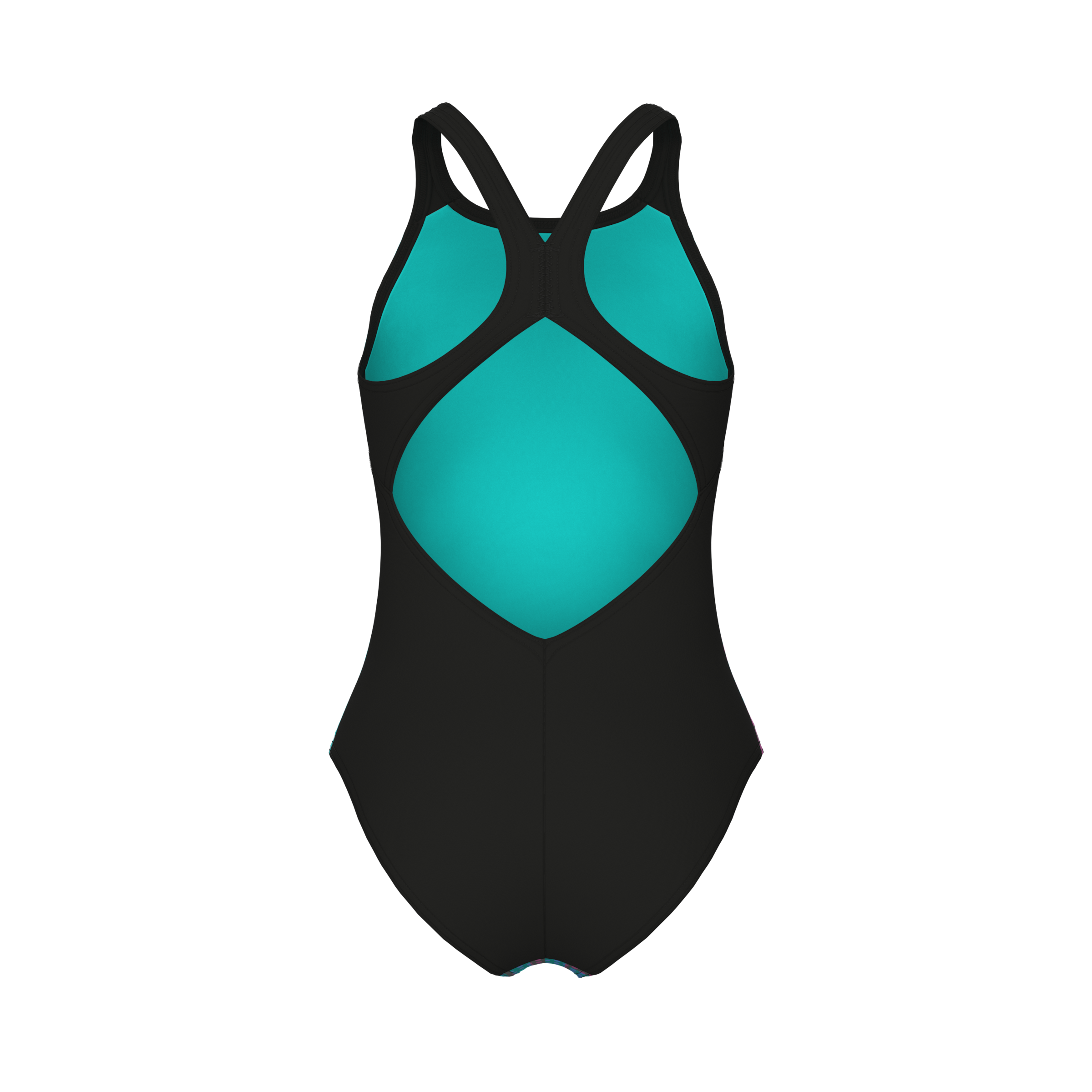 Arena Badeanzug »G ARENA MULTI COLOURS SWIMSUIT V BACK für Mädchen«