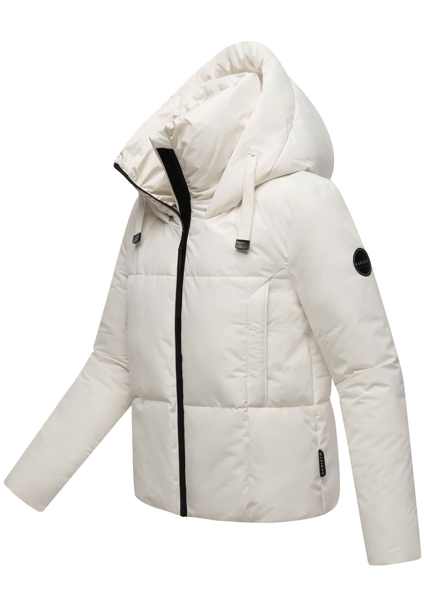 Marikoo Winterjacke »Ninikaa«, kurze Winter Jacke mit extra hohem Windschutzkragen