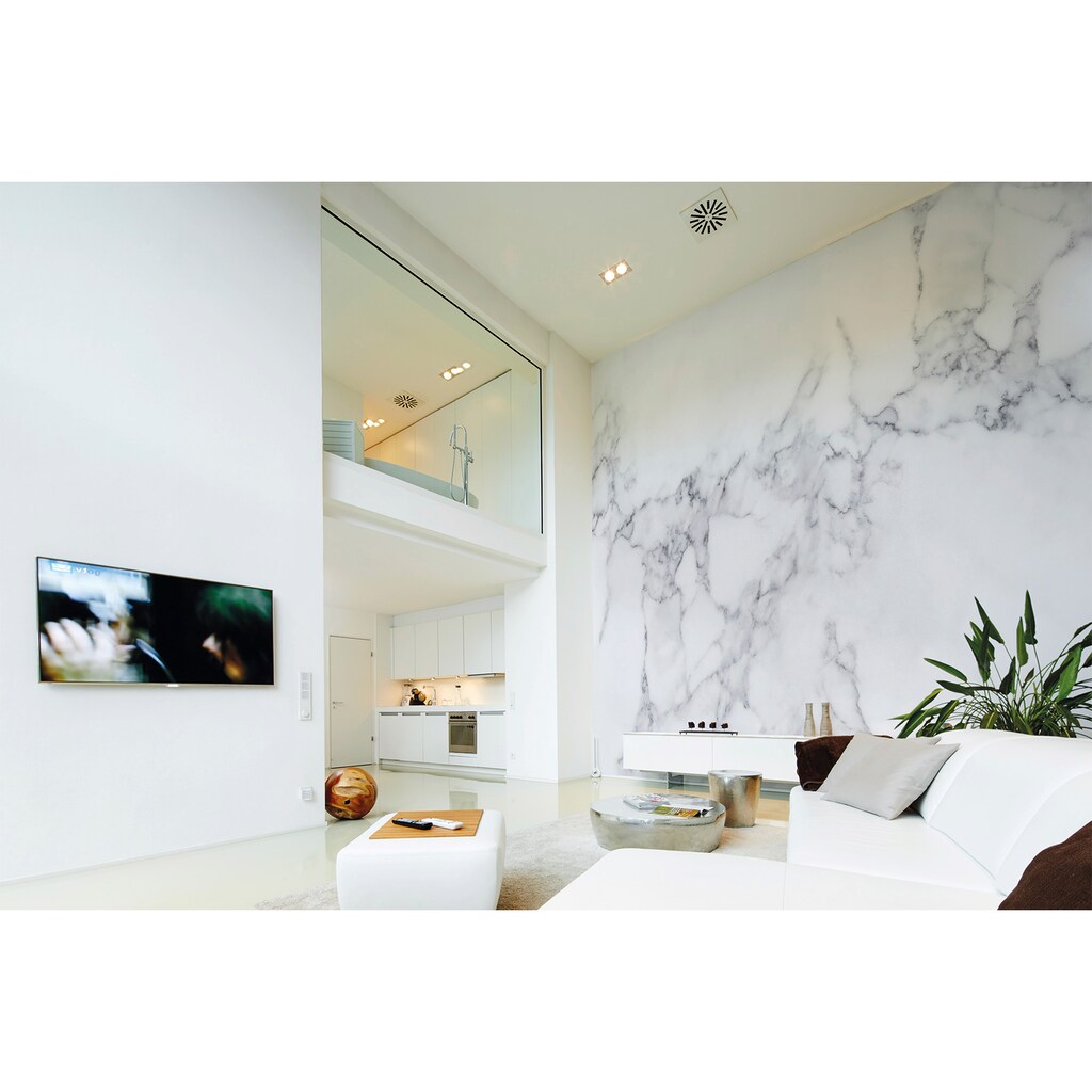 living walls Fototapete »Designwalls White Marble 1«