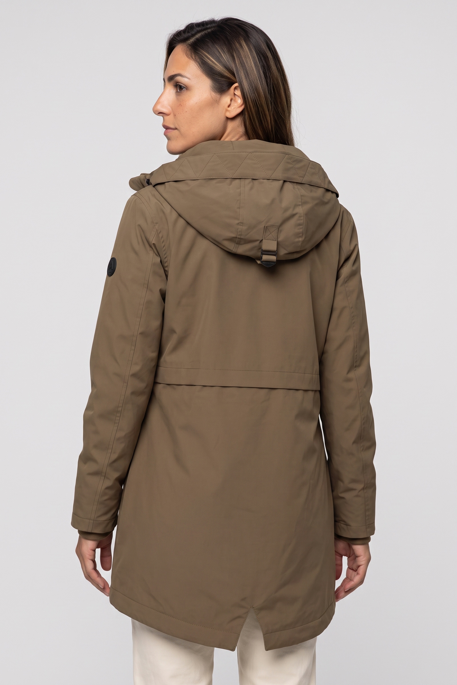 Alife & Kickin Winterjacke »Damen MaluAK A Winterjacke, Jacke« Kapuze am Stehkragen, Zwei-Wege-Reißverschluss, Regular Fit