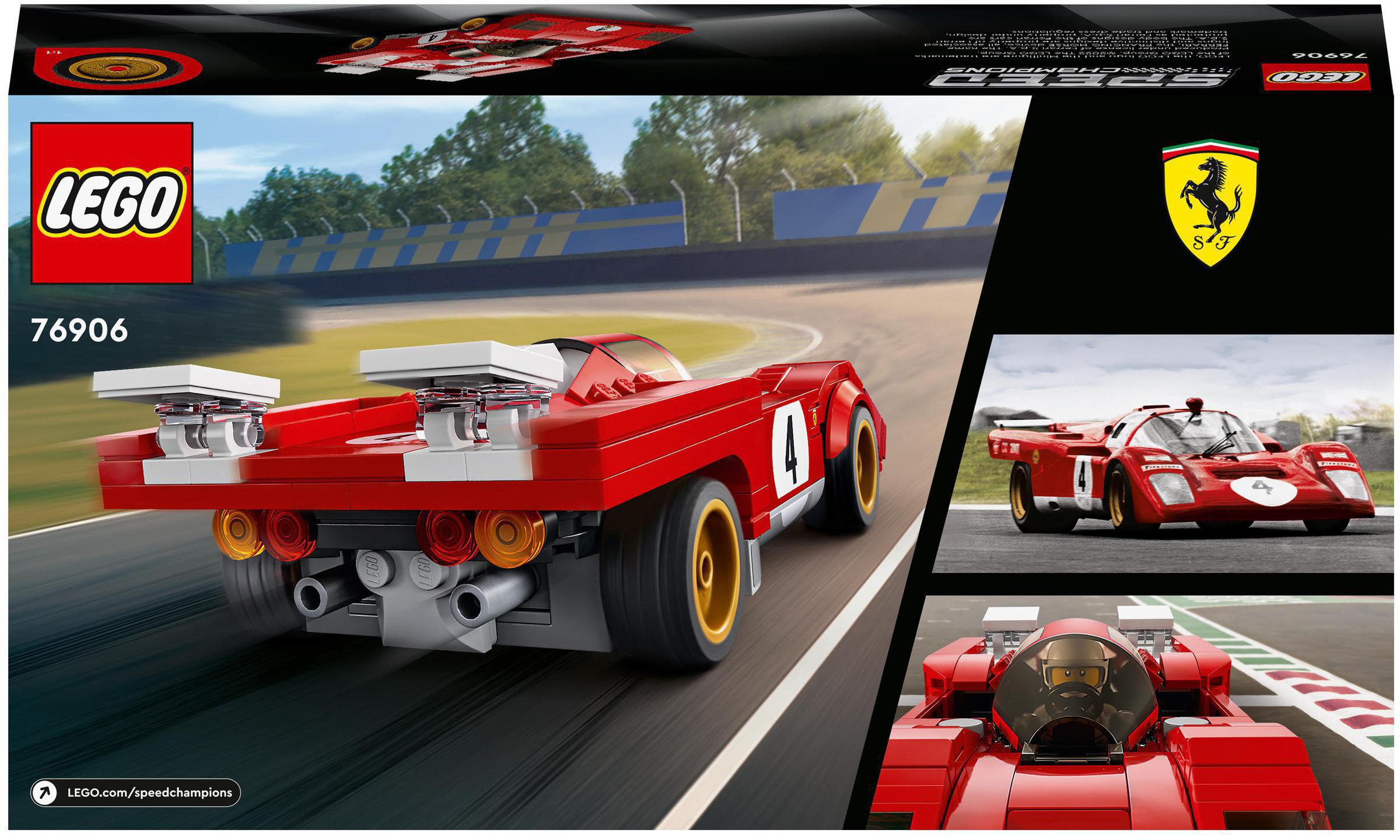 LEGO® Konstruktionsspielsteine »1970 Ferrari 512 M (76906), LEGO® Speed Champions«, (291 St.), Made in Europe