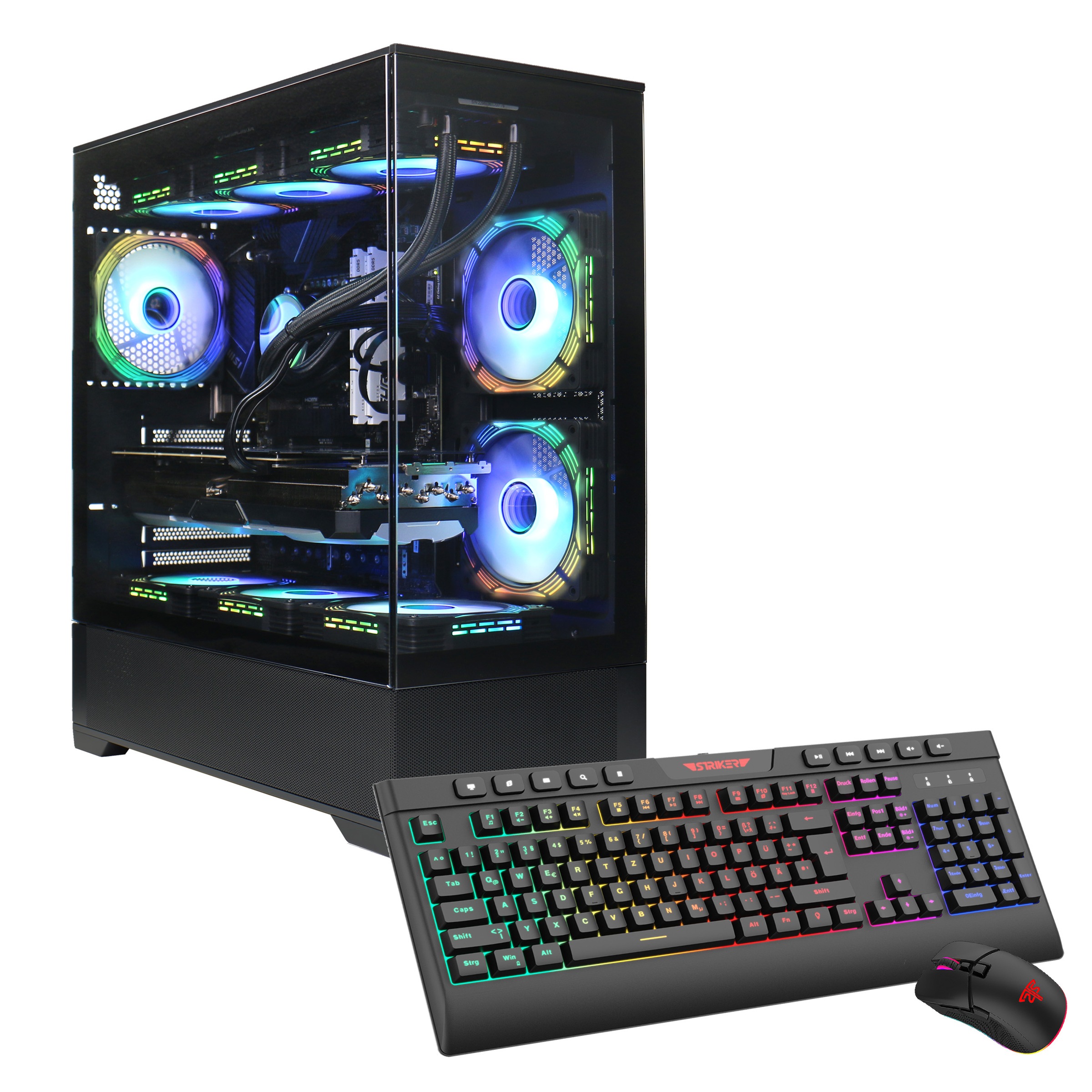 GAMEMAX Gaming-PC »Vista AB 7610«, Windows 11, DDR5 RAM, Gen4 SSD