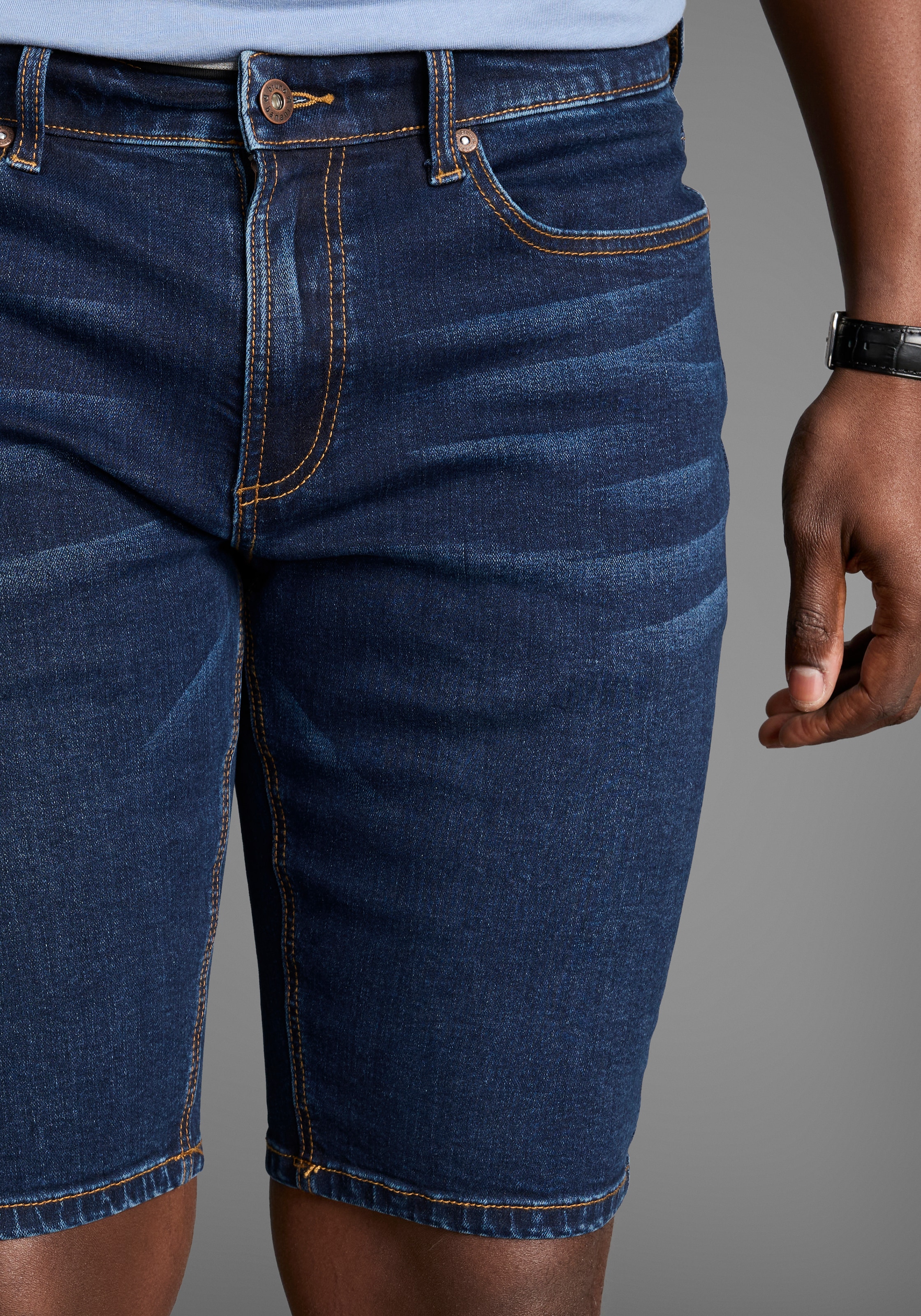 Bruno Banani Jeansshorts »Hutch-Shorts«, niedrige Leibhöhe