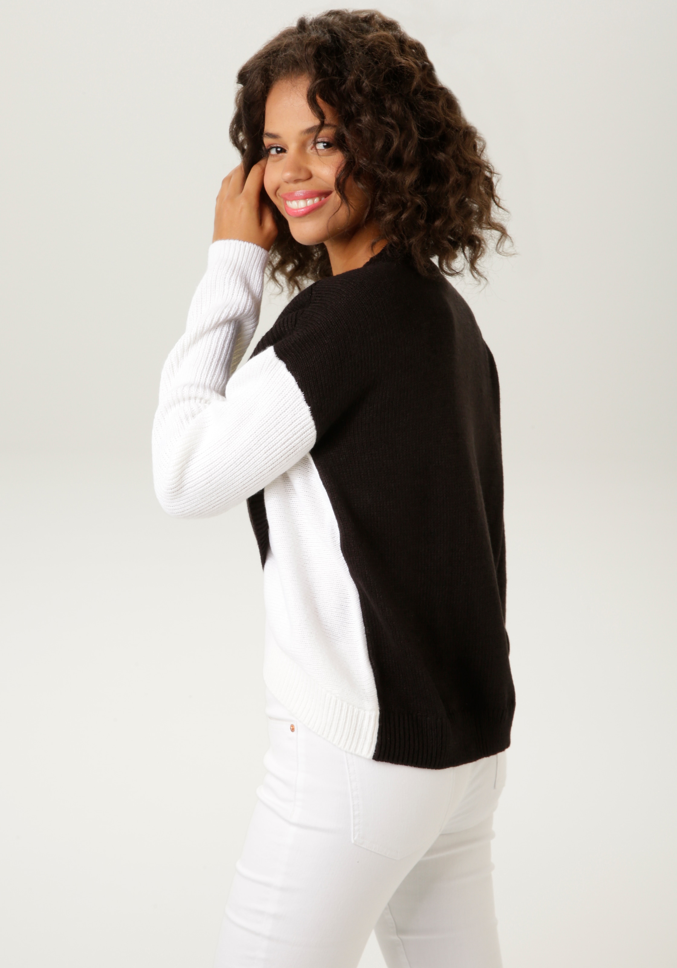 Aniston CASUAL Strickpullover, im extravagantem Lagen-Look - NEUE KOLLEKTION