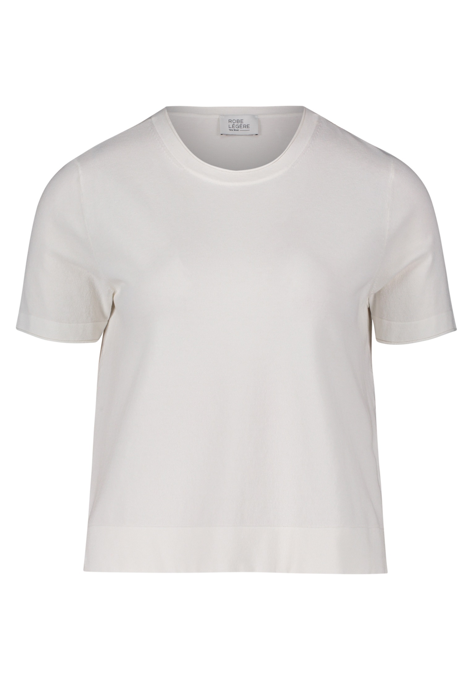 Vera Mont Kurzarmshirt "Damen Feinstrickpullover mit Rundhalsausschnitt" 1 günstig online kaufen
