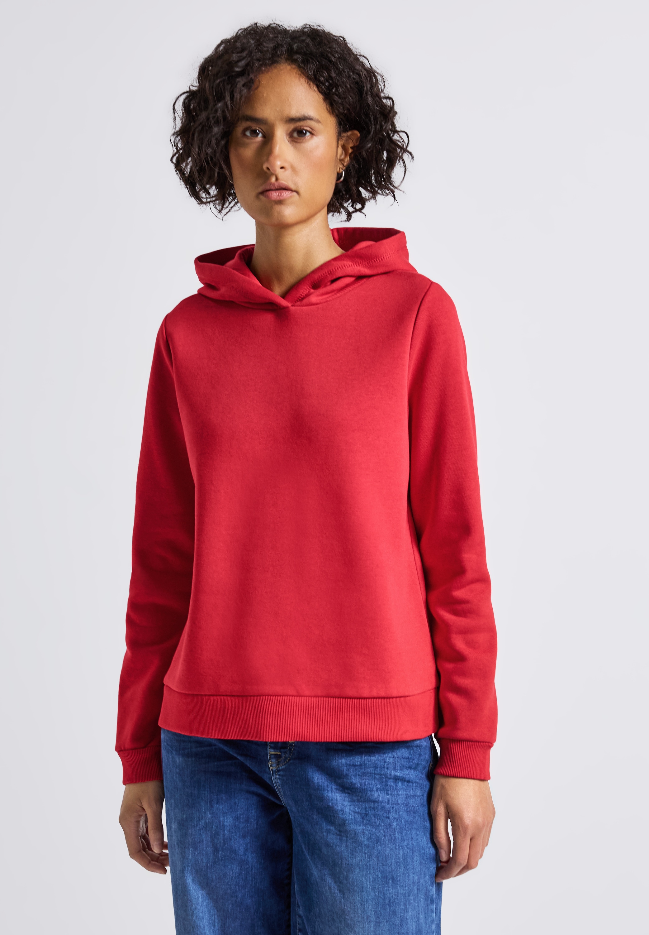STREET ONE Hoodie, im soften Baumwoll-Mix günstig online kaufen