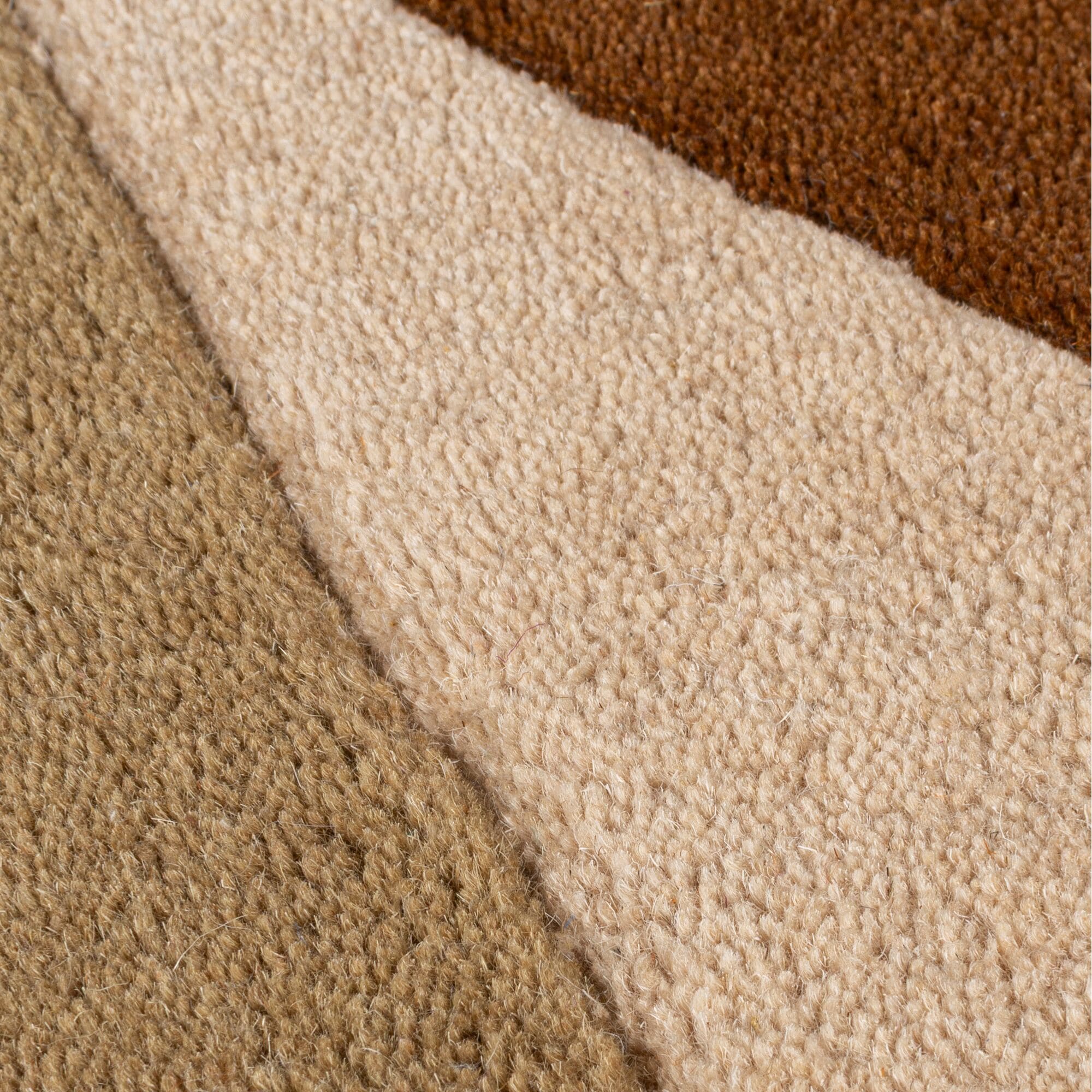 FLAIR RUGS Wollteppich »Oblix mehrfarbig«, rechteckig, 12 mm Höhe, mit geometrischem Design