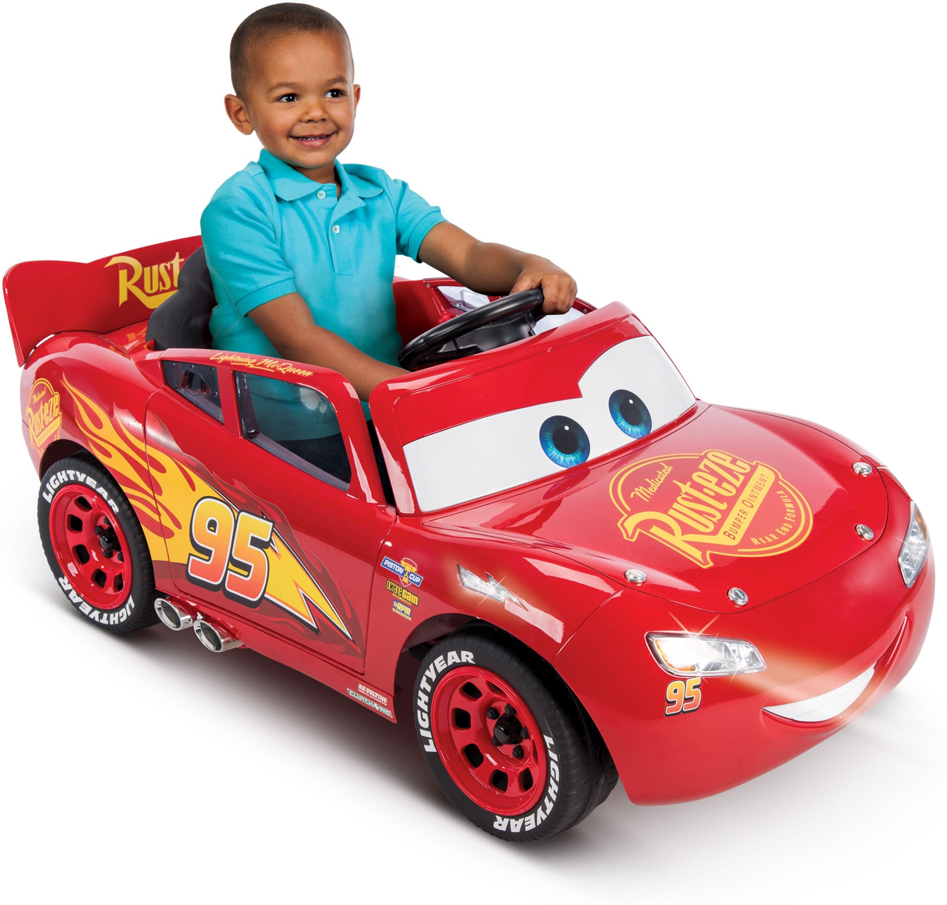 Huffy Elektro-Kinderauto »Cars Lightning McQueen Auto 7.2v« ab 3 Jahren bis 27 kg