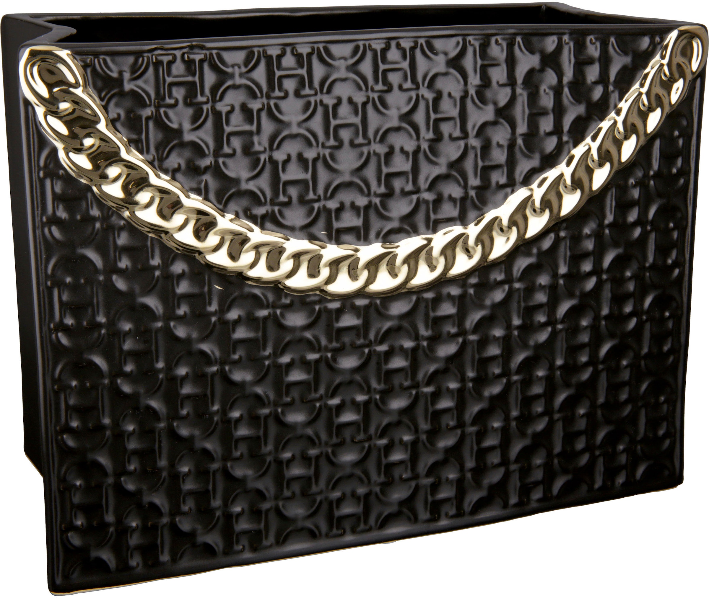 GILDE Tischvase "Rom, Dekovase" Vase aus Keramik, in Handtaschenform, Höhe günstig online kaufen