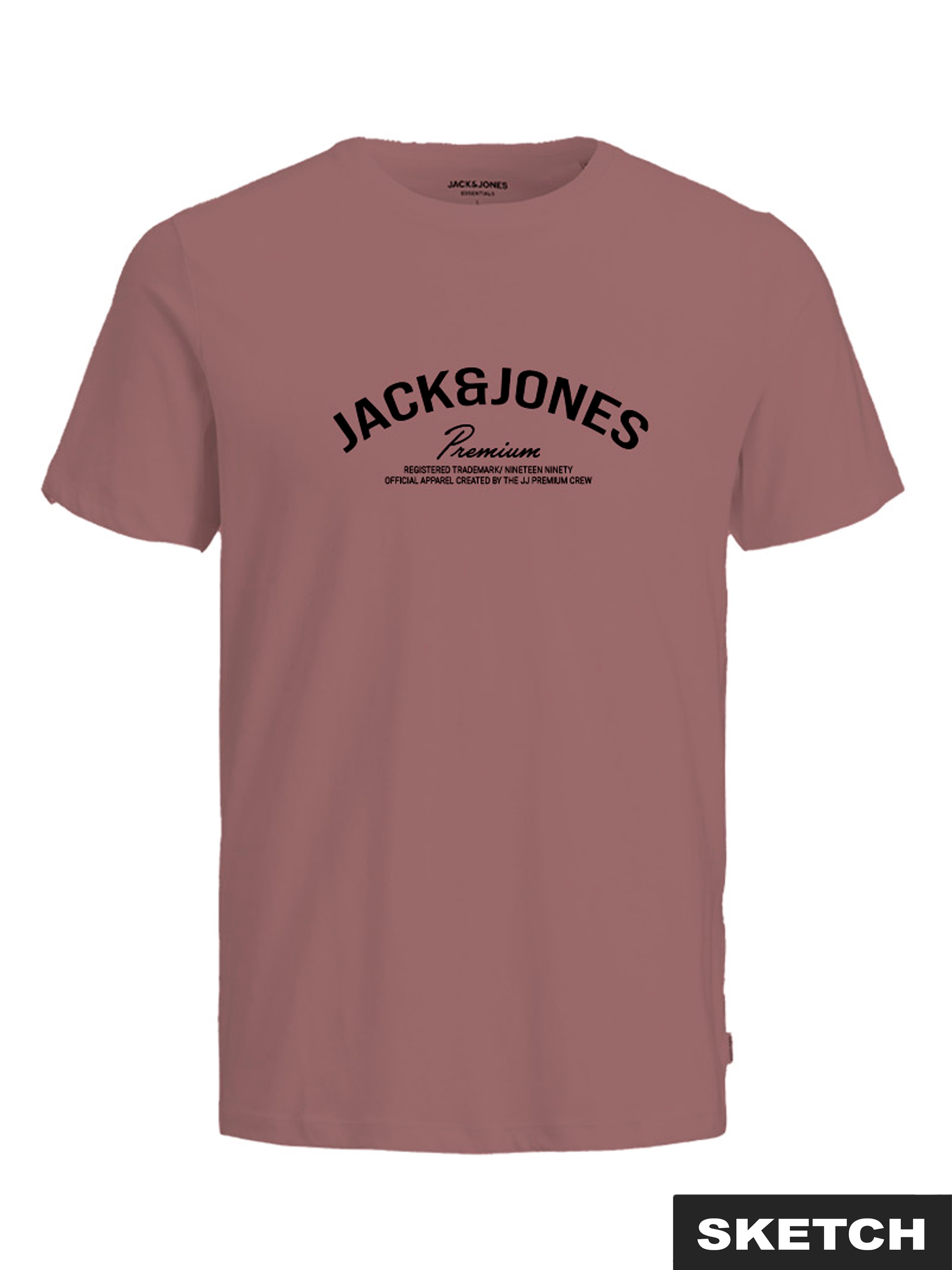 Jack & Jones PlusSize T-Shirt »JPRBLATOMMY SS TEE FST PLS« mit Logo Schriftzug