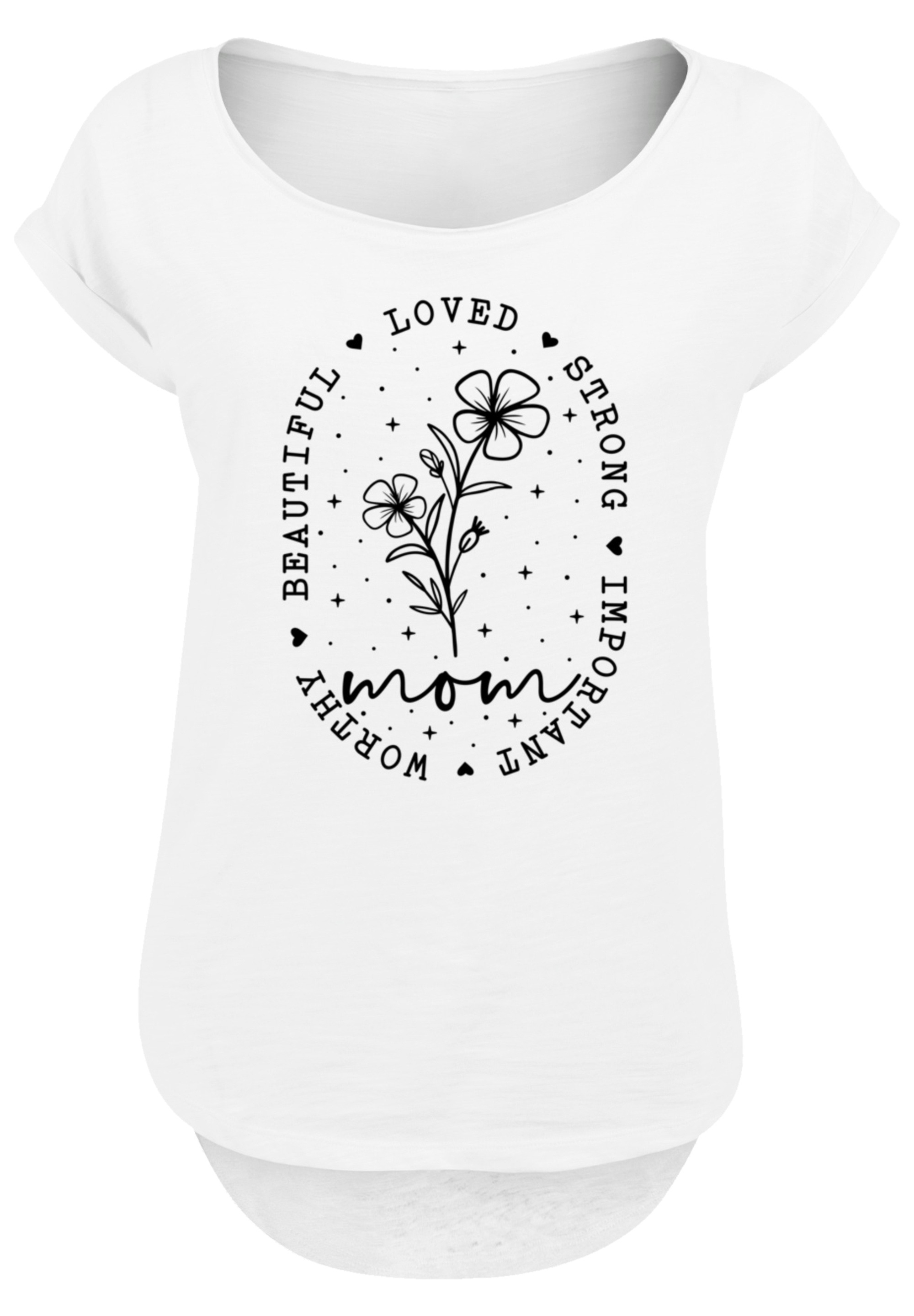 F4NT4STIC T-Shirt "Mothers Day Black Art Print for Mom Best Mom Ever", Prem günstig online kaufen