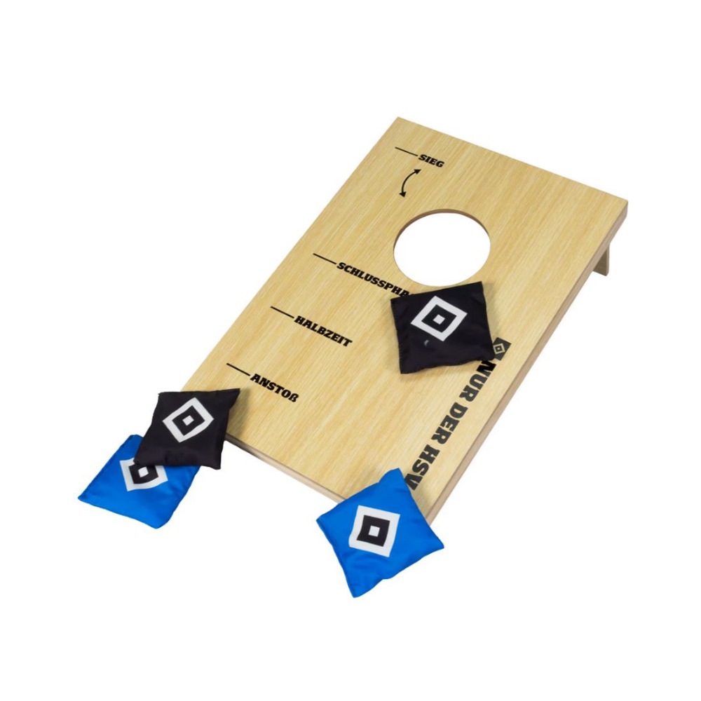 "Spiel HAMBURGER SV ""Hamburger SV Spielzeug HSV Cornhole Spiel ""Hamburger SV"", braun (mehrfarbig), Spiele"