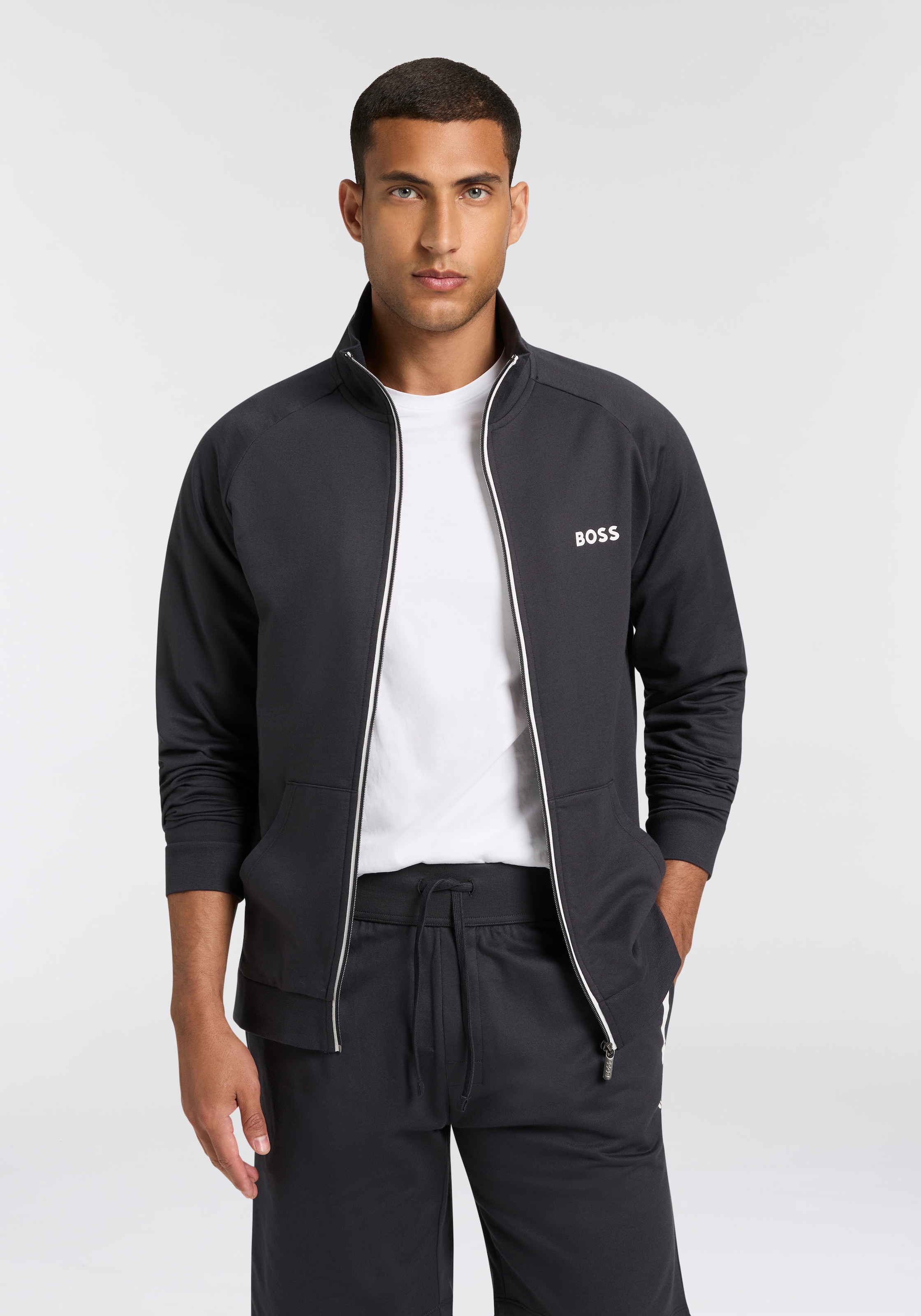 BOSS Sweatjacke "Authentic" günstig online kaufen