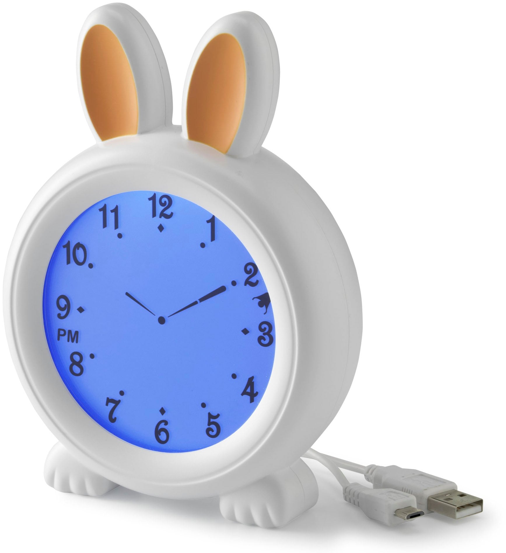 Wecker »BC100 Bunny«, kabellos & wiederaufladbarer Schlaftrainer, Nachtlicht