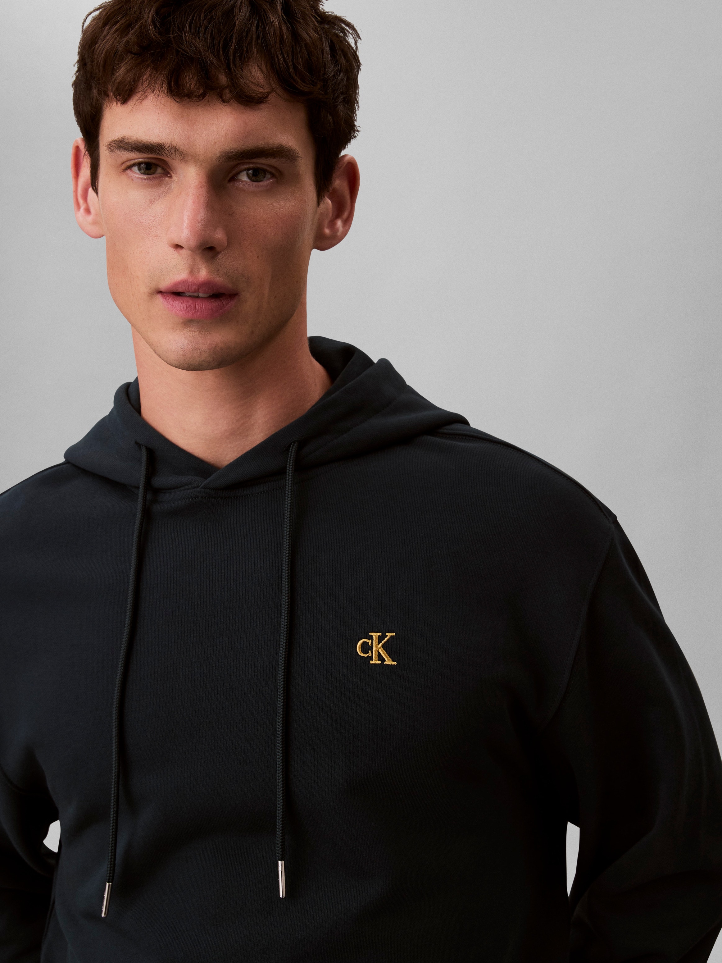 Calvin Klein Jeans Kapuzensweatshirt , Regular fit mit Rundhalsausschnitt
