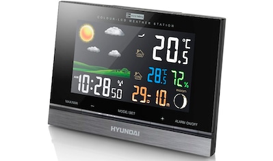 Wetterstation »Hyundai WS 2303«, (mit Außensensor)