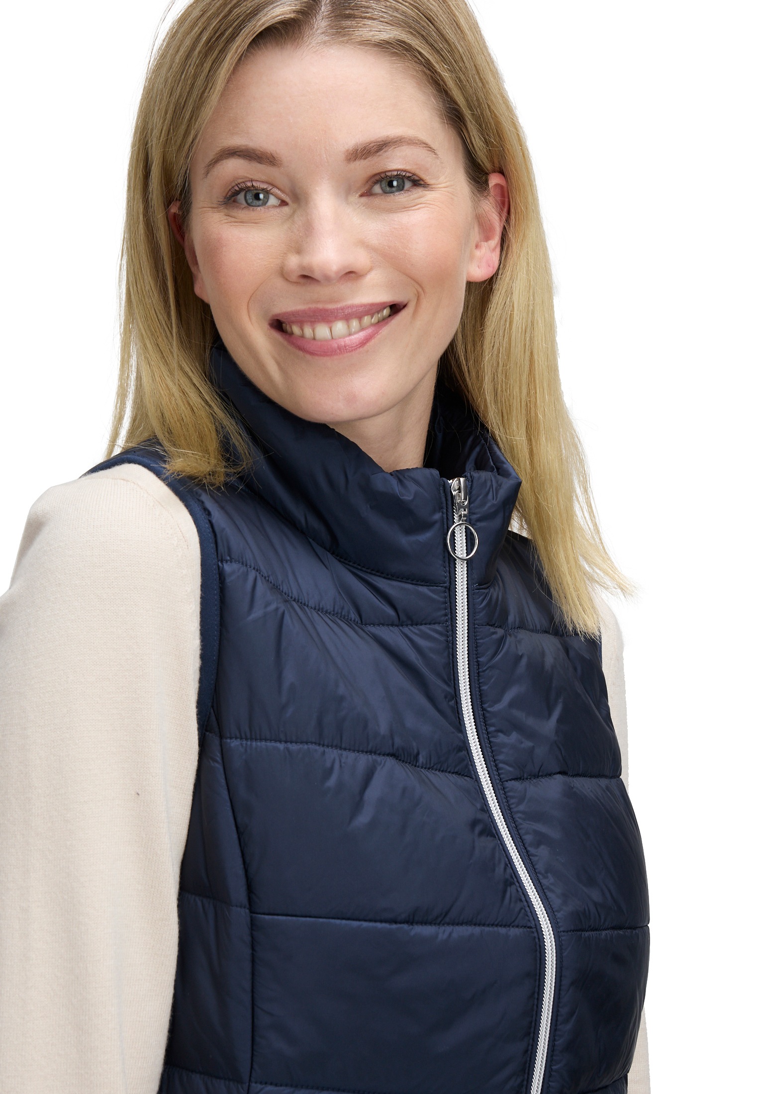 Betty Barclay Strickweste »Betty Barclay Damen Steppweste mit Reißverschluss«